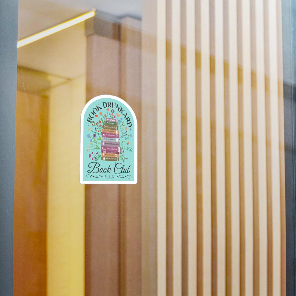 Book Drunkard Book Club Sticker