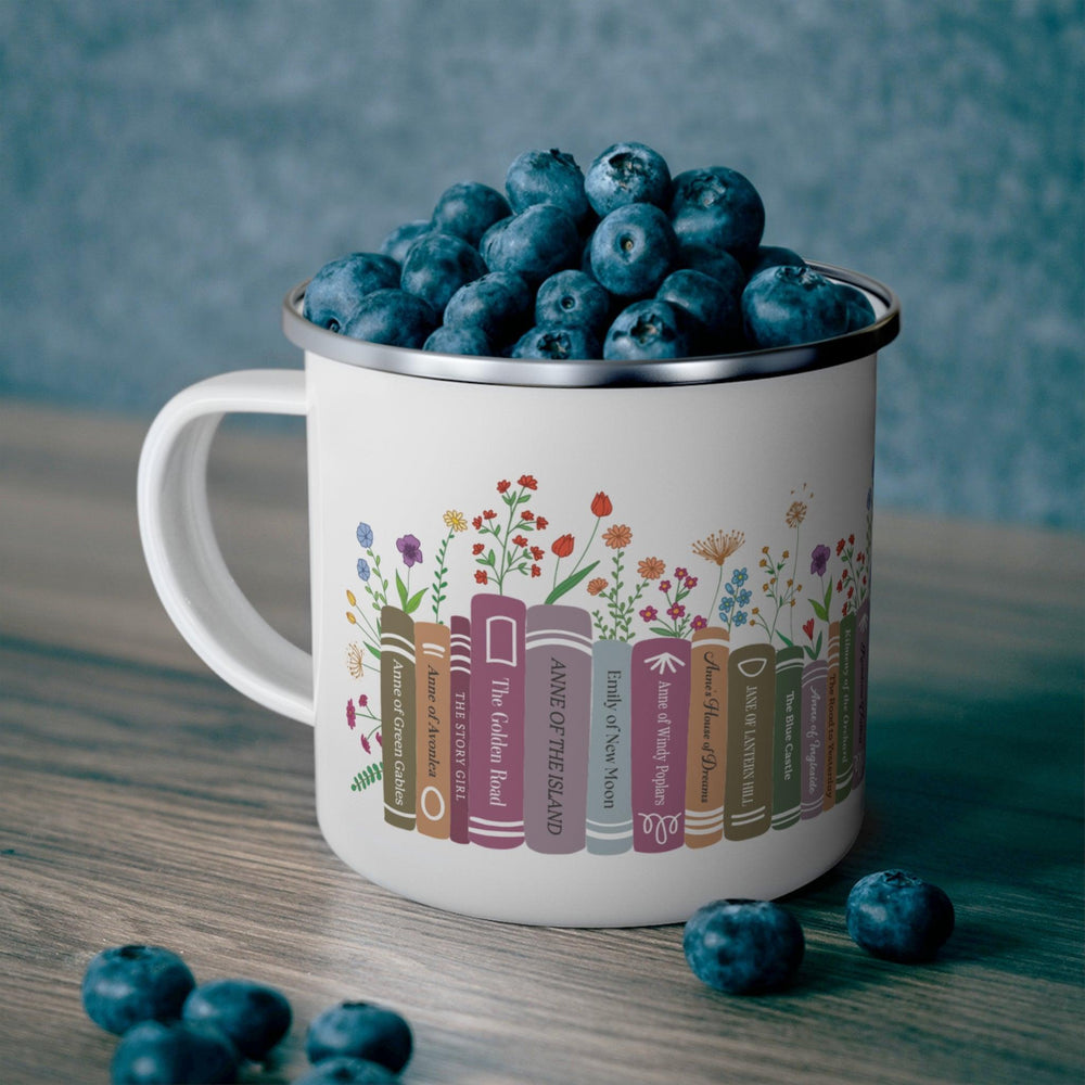 Book Drunkard Book Club Enamel Mug
