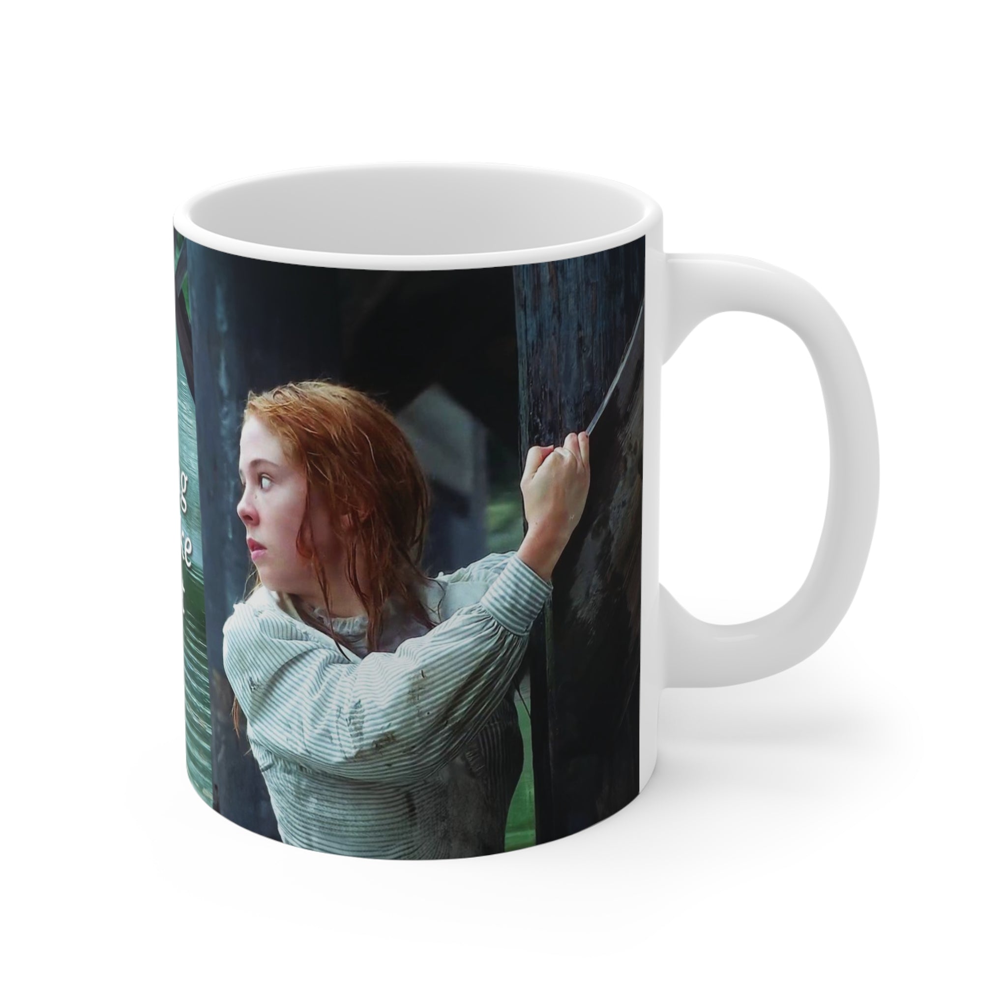 Fishing for Lake Trout Mug