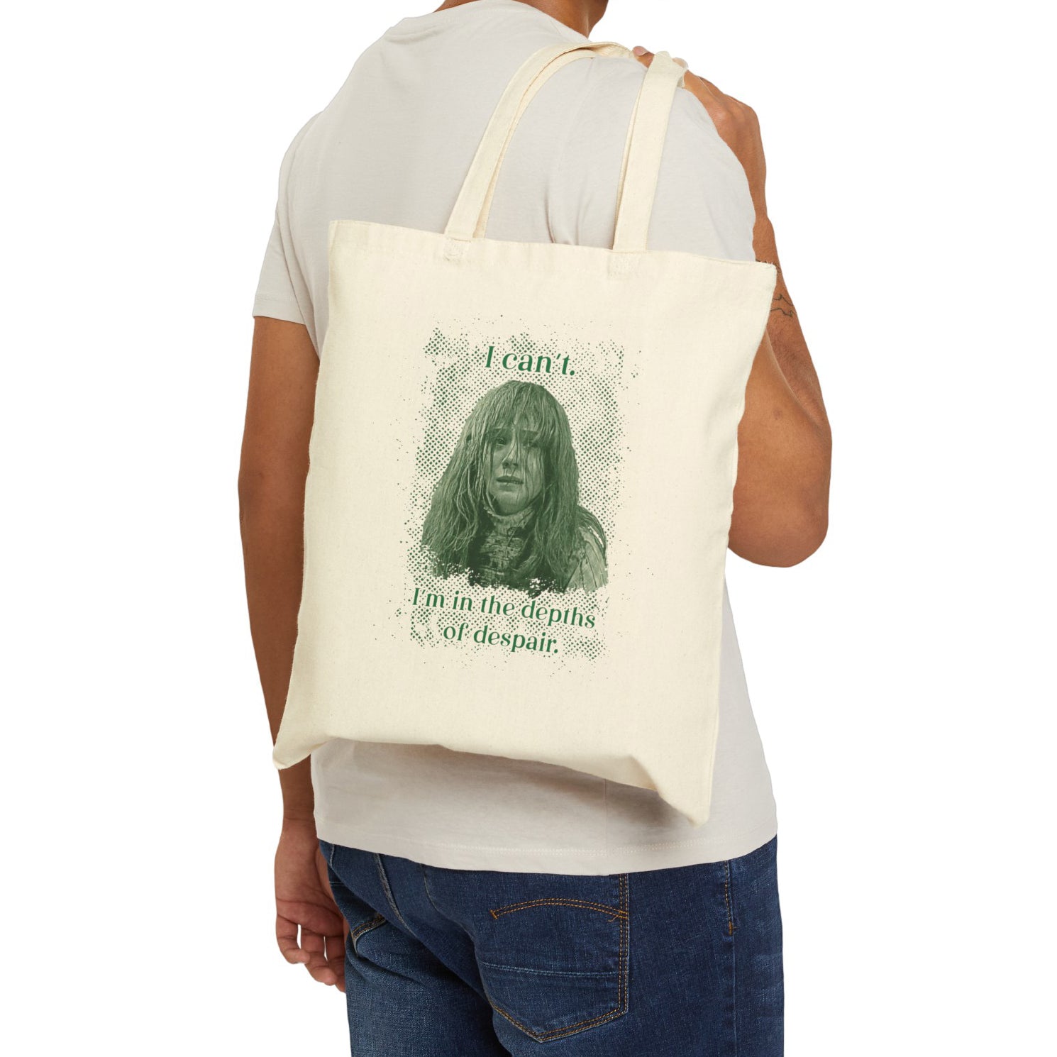 In the Depths of Despair Tote Bag