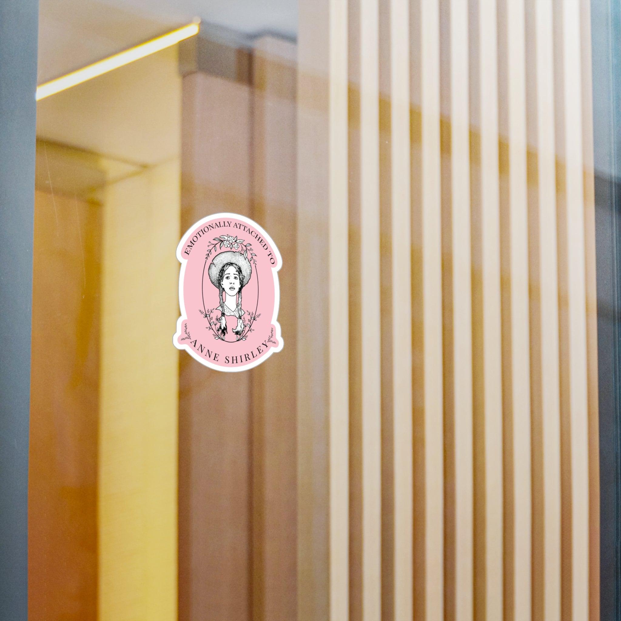 Emotionally Attached to Anne Shirley-Anne of Green Gables Vinyl Sticker