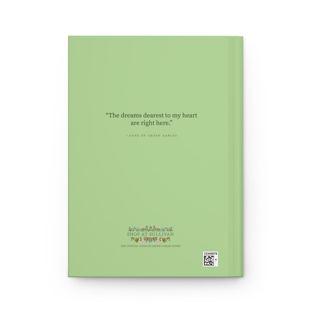 Green Gables Blooming Garden Hardcover Notebook