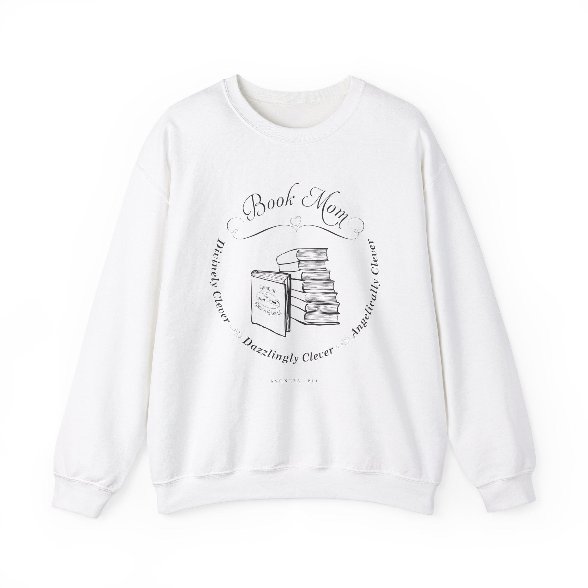 Clever Book Mom Sweatshirt