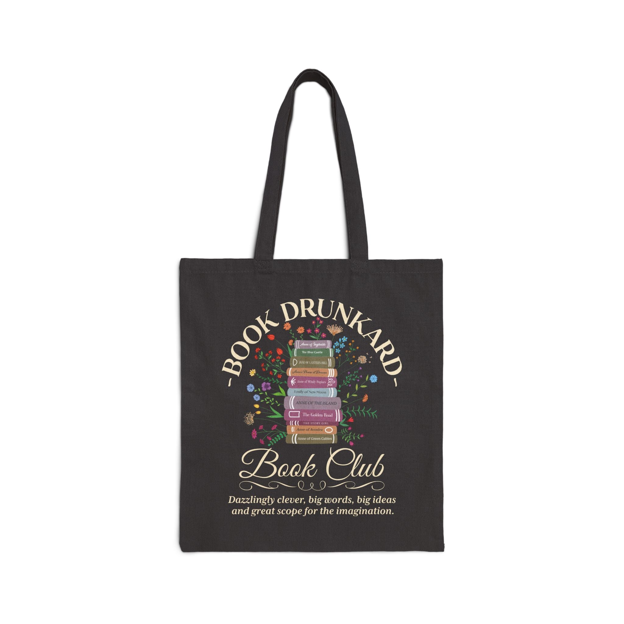 Book Drunkard Book Club Tote Bag