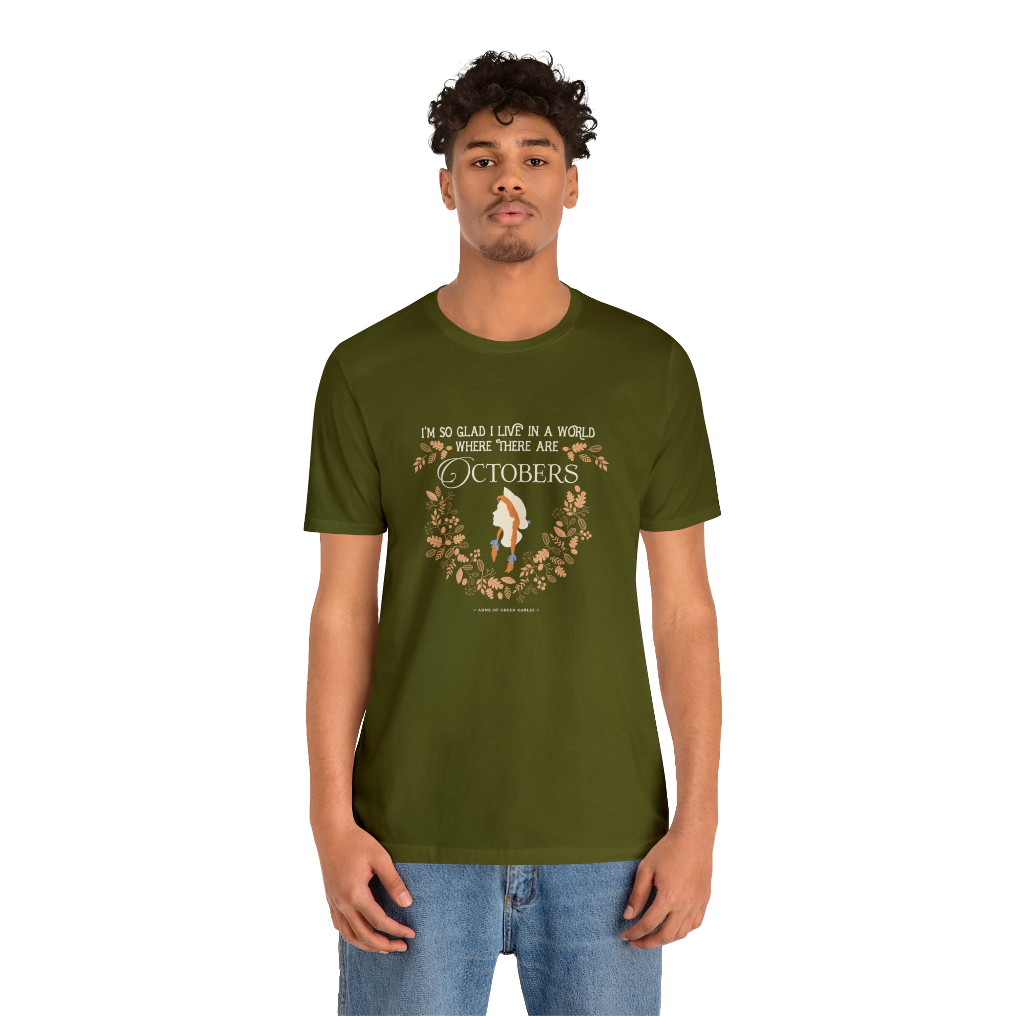 Anne Crest October Quote T-shirt