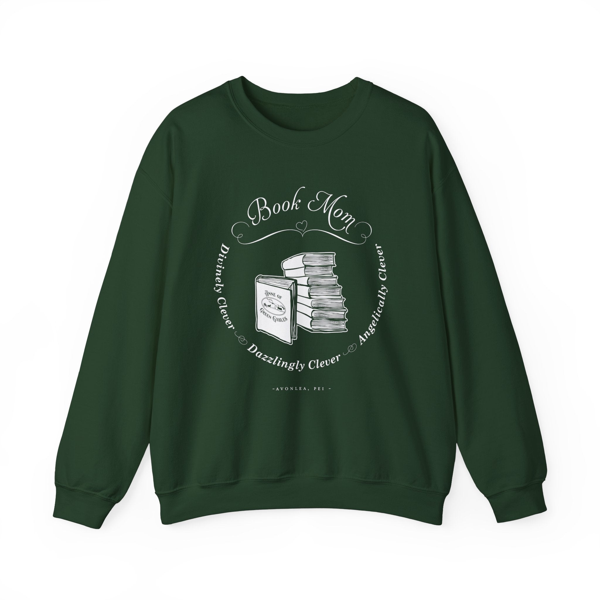 Clever Book Mom Sweatshirt