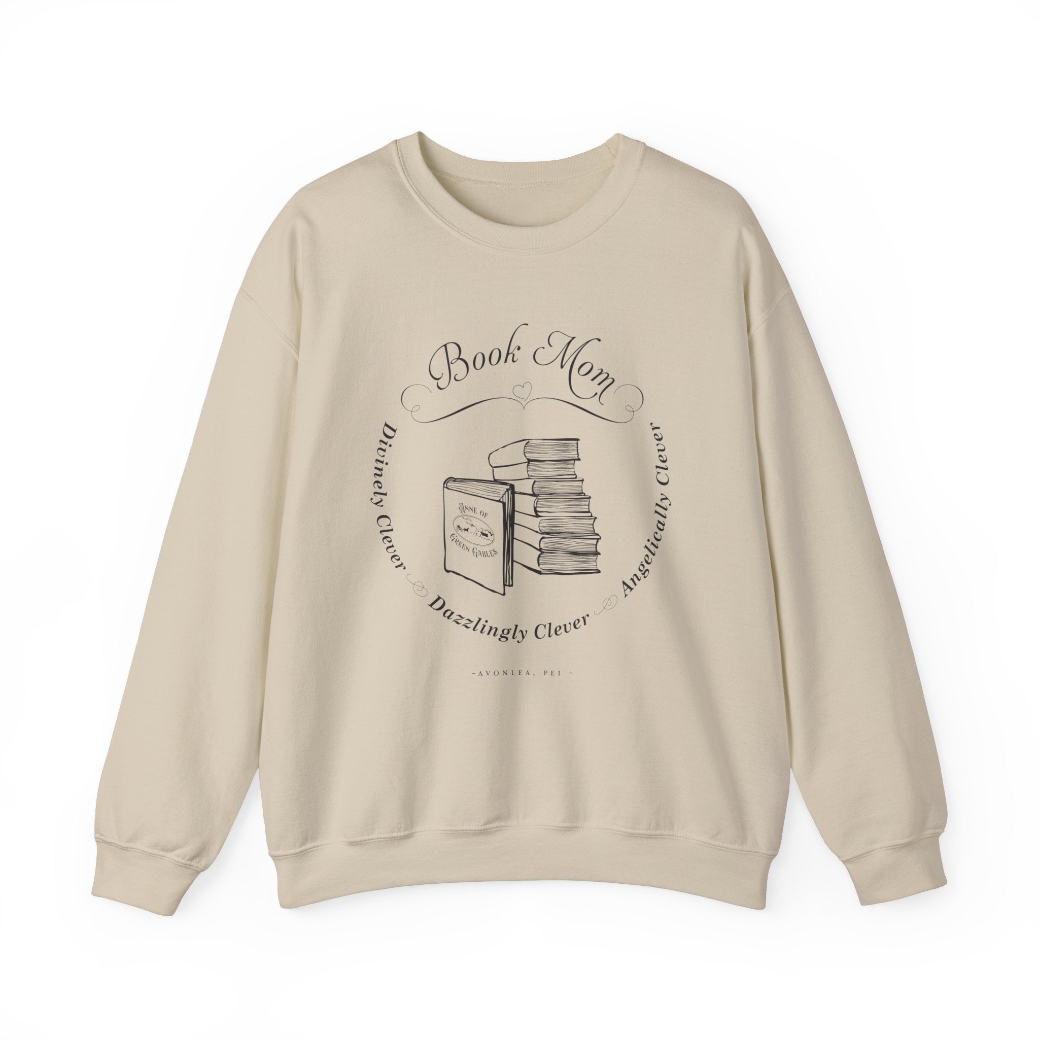 Clever Book Mom Sweatshirt