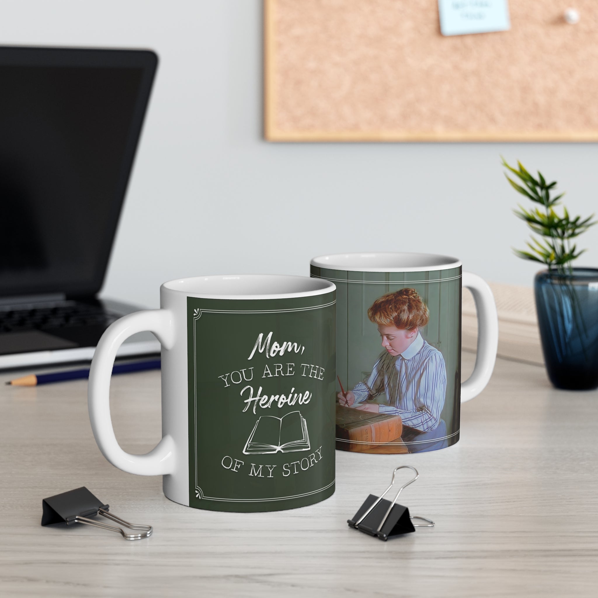 Mom Heroine Mug (Teacher Anne)