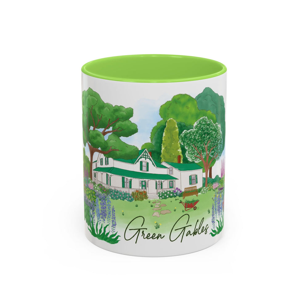 Green Gables Blooming Garden Mug