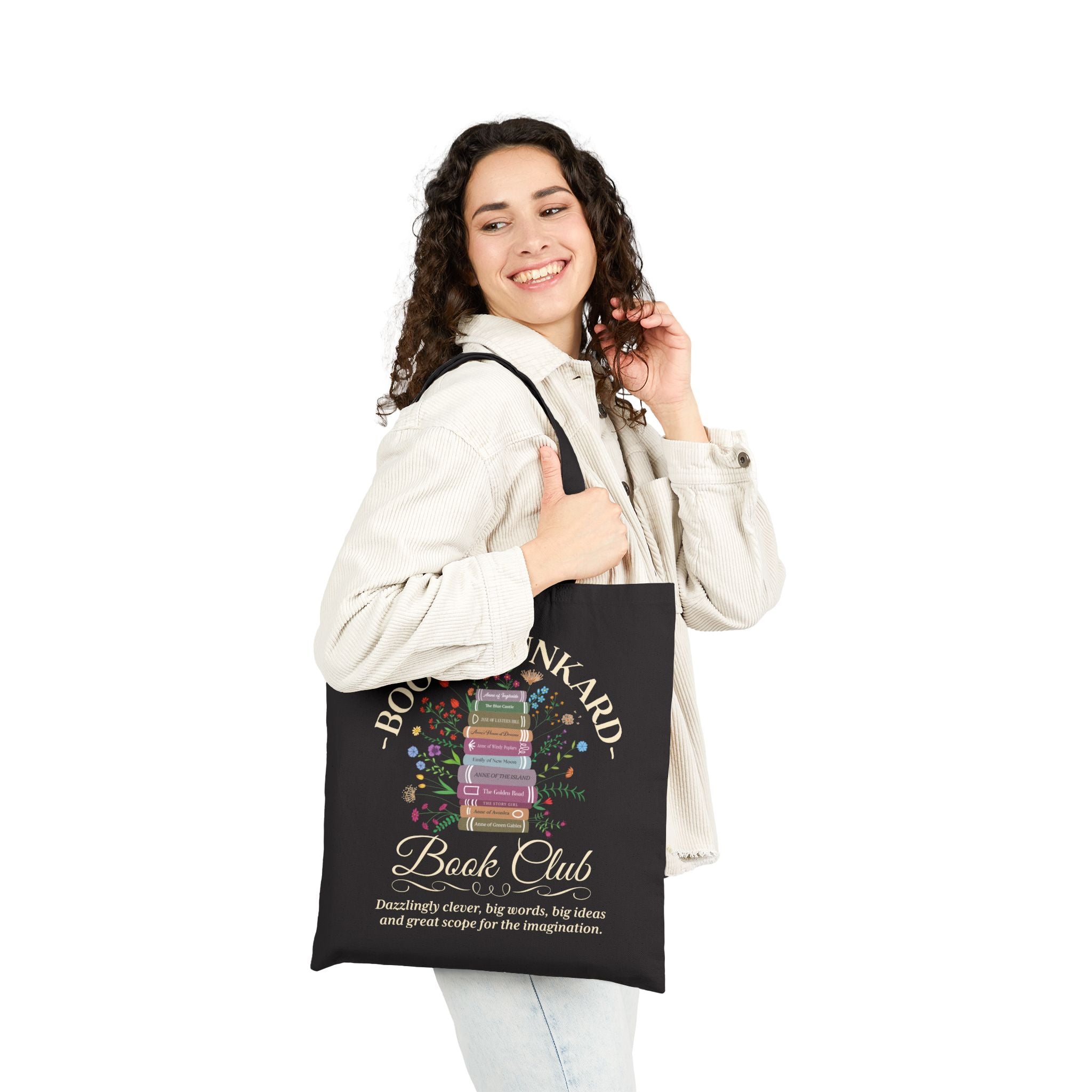 Book Drunkard Book Club Tote Bag