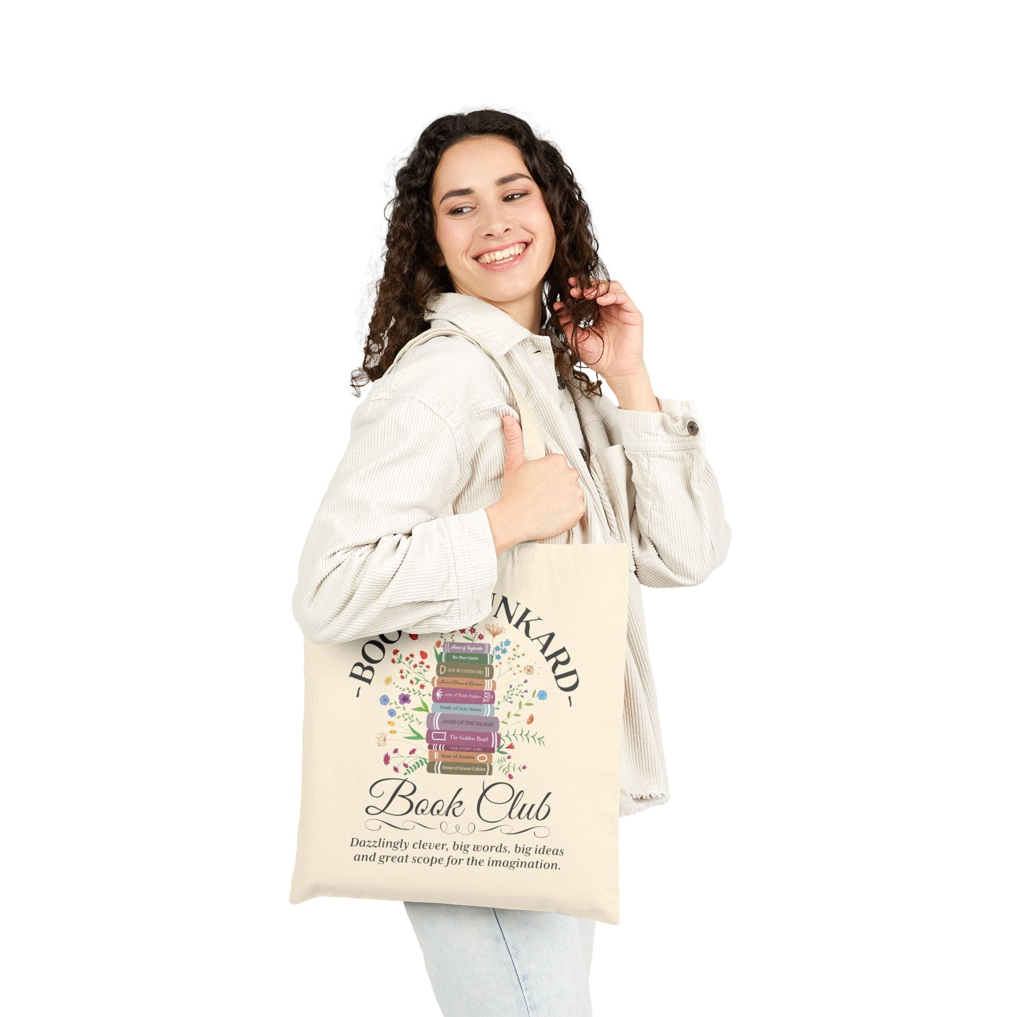 Book Drunkard Book Club Tote Bag
