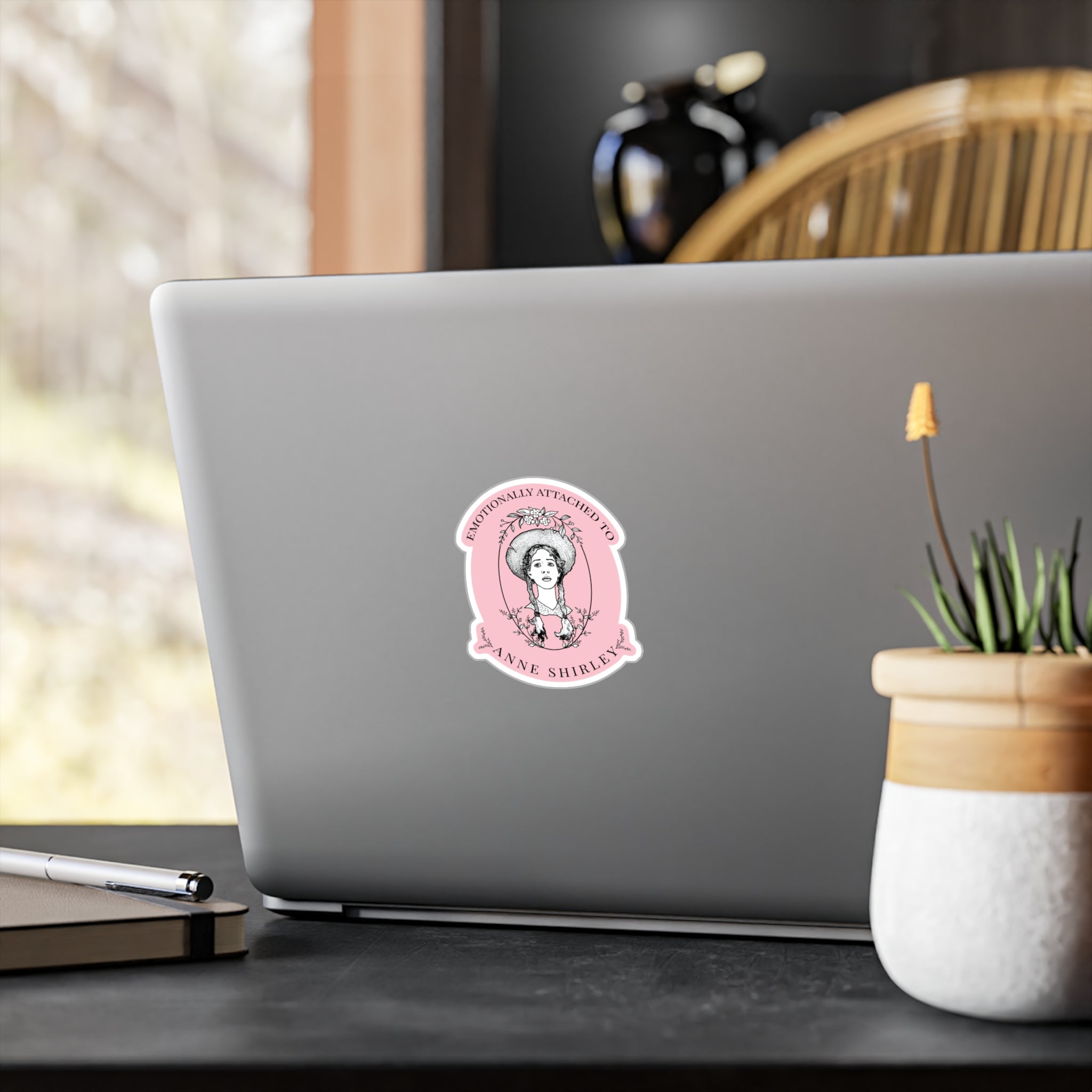 Emotionally Attached to Anne Shirley-Anne of Green Gables Vinyl Sticker