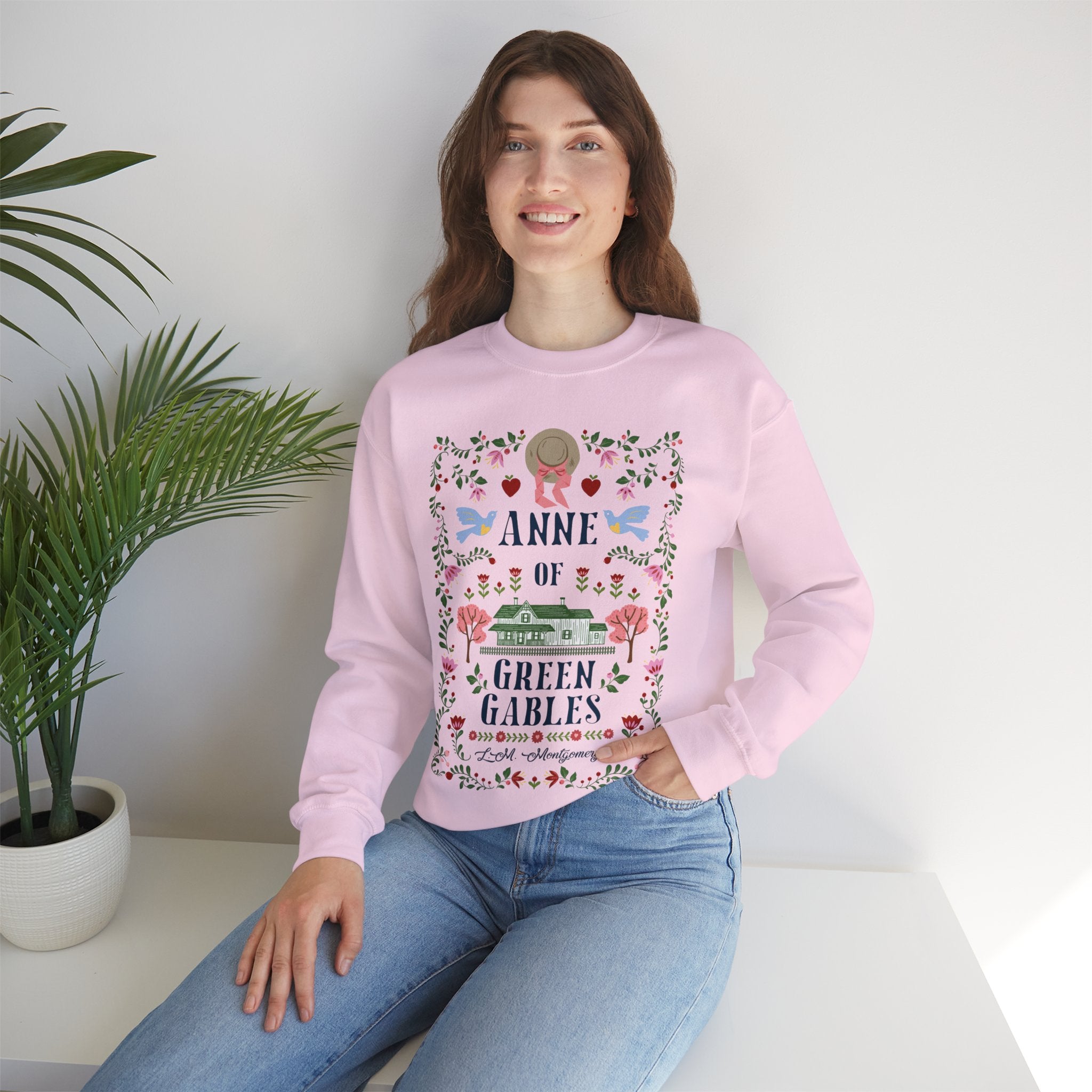 Anne of Green Gables Folk Art Sweatshirt