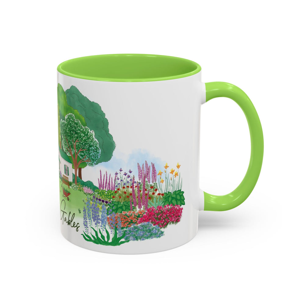 Green Gables Blooming Garden Mug