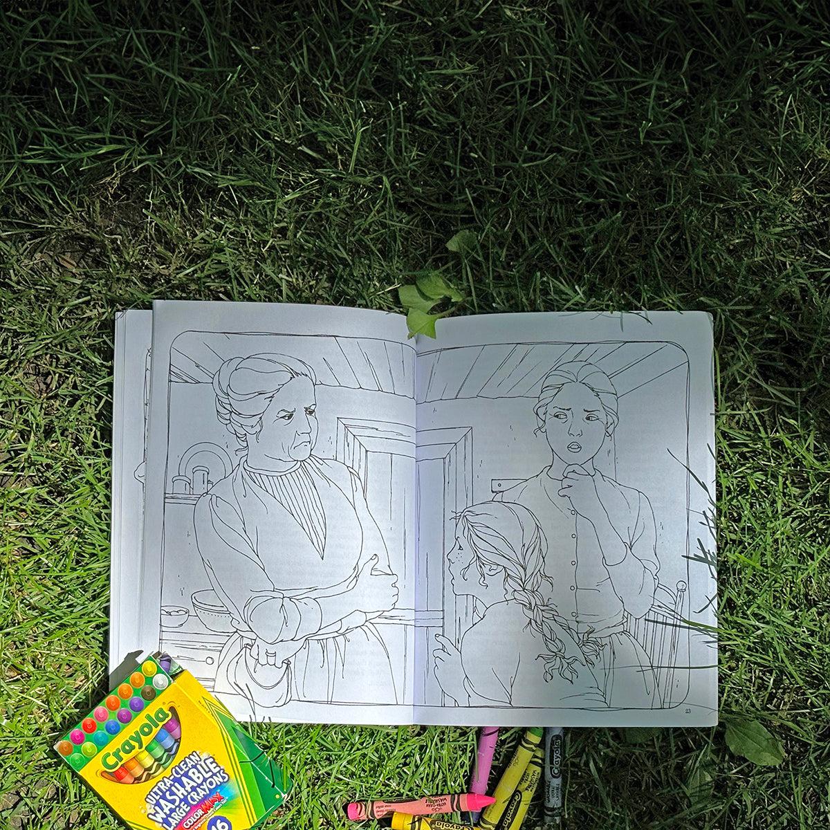 Anne of Green Gables Coloring Book
