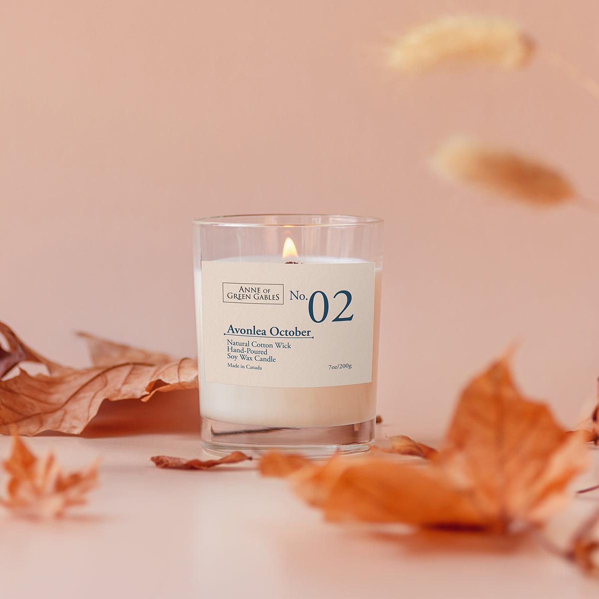 "Avonlea October" Candle