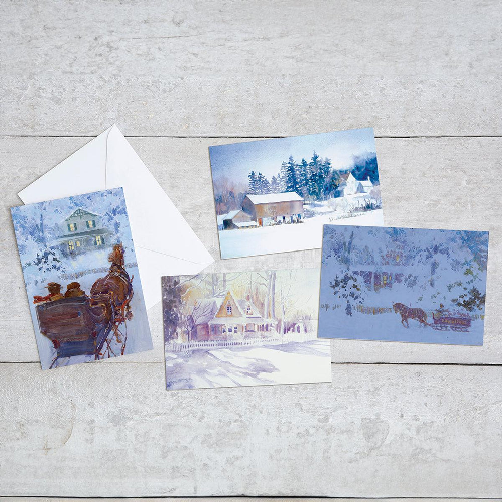 "Avonlea" Winter Cards - 8 Pack