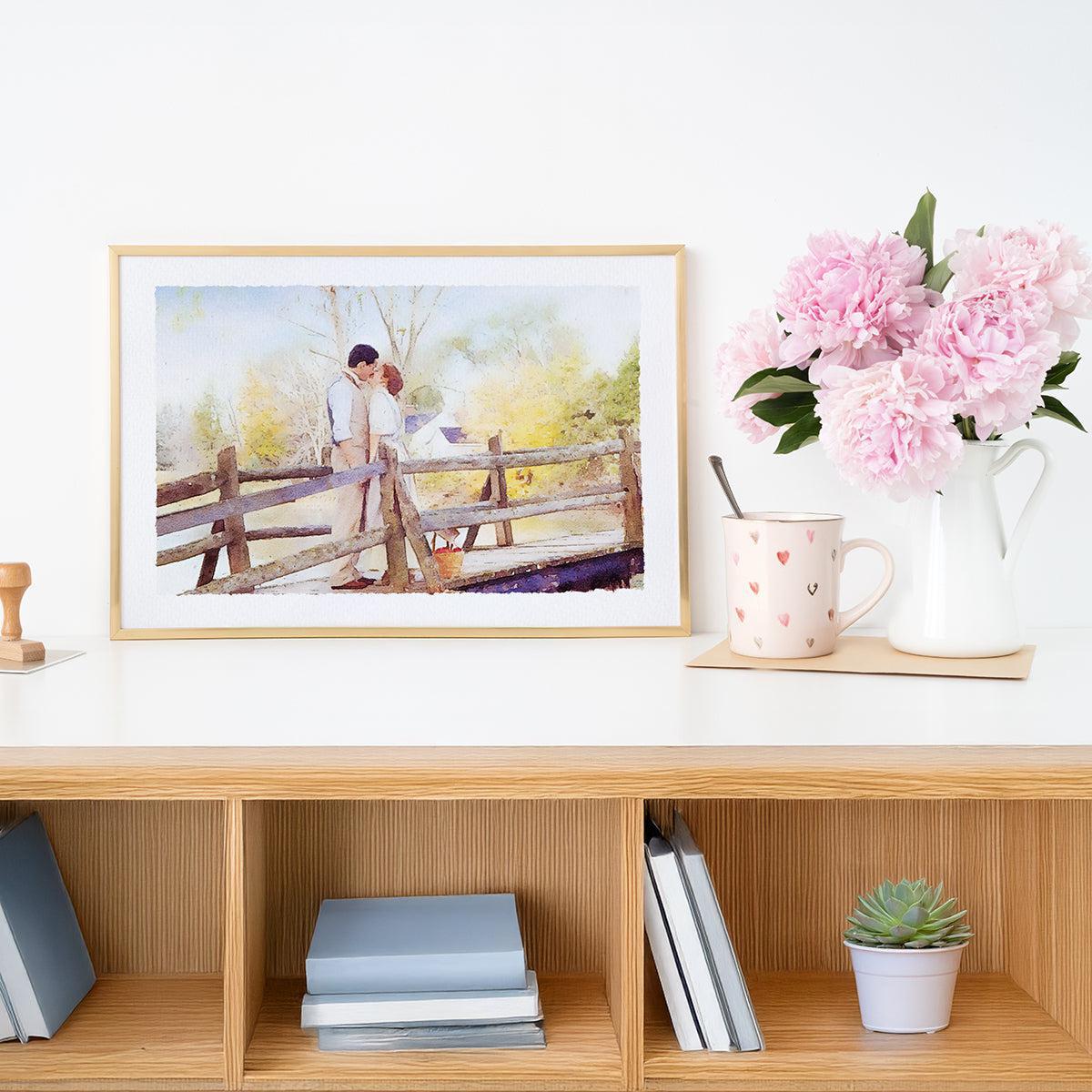 "Marble Halls" Limited Edition Watercolor Print