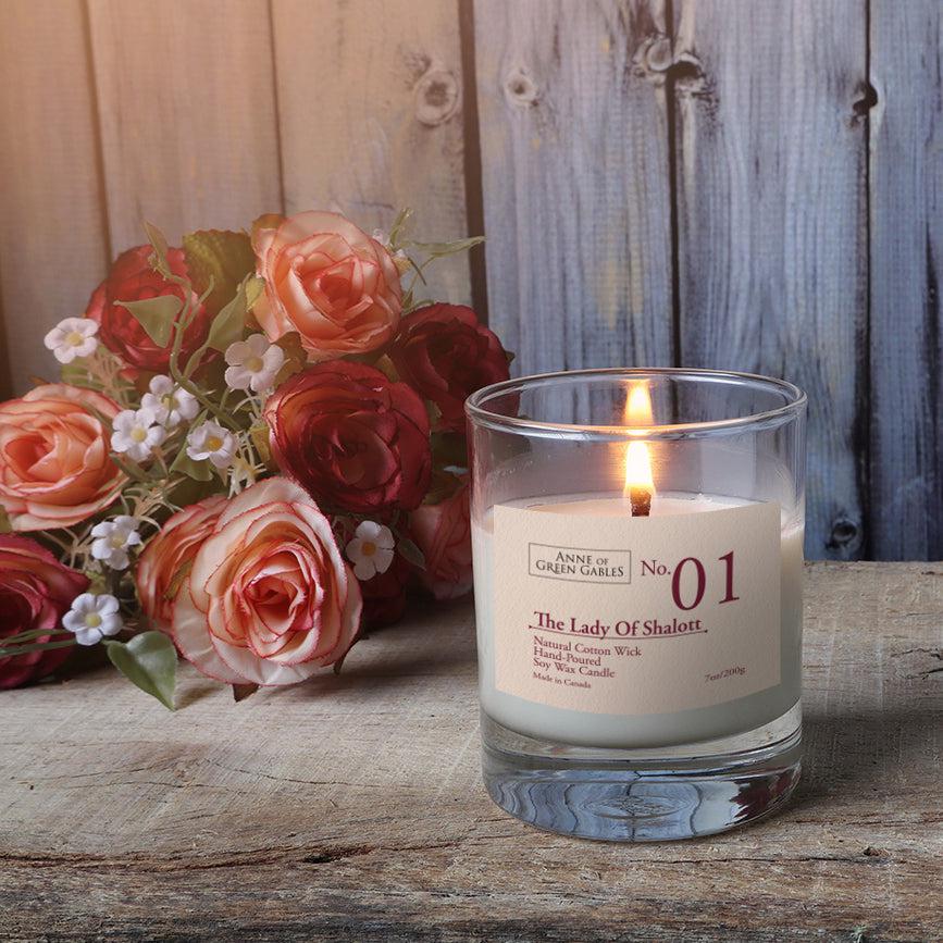 "The Lady of Shalott" Candle