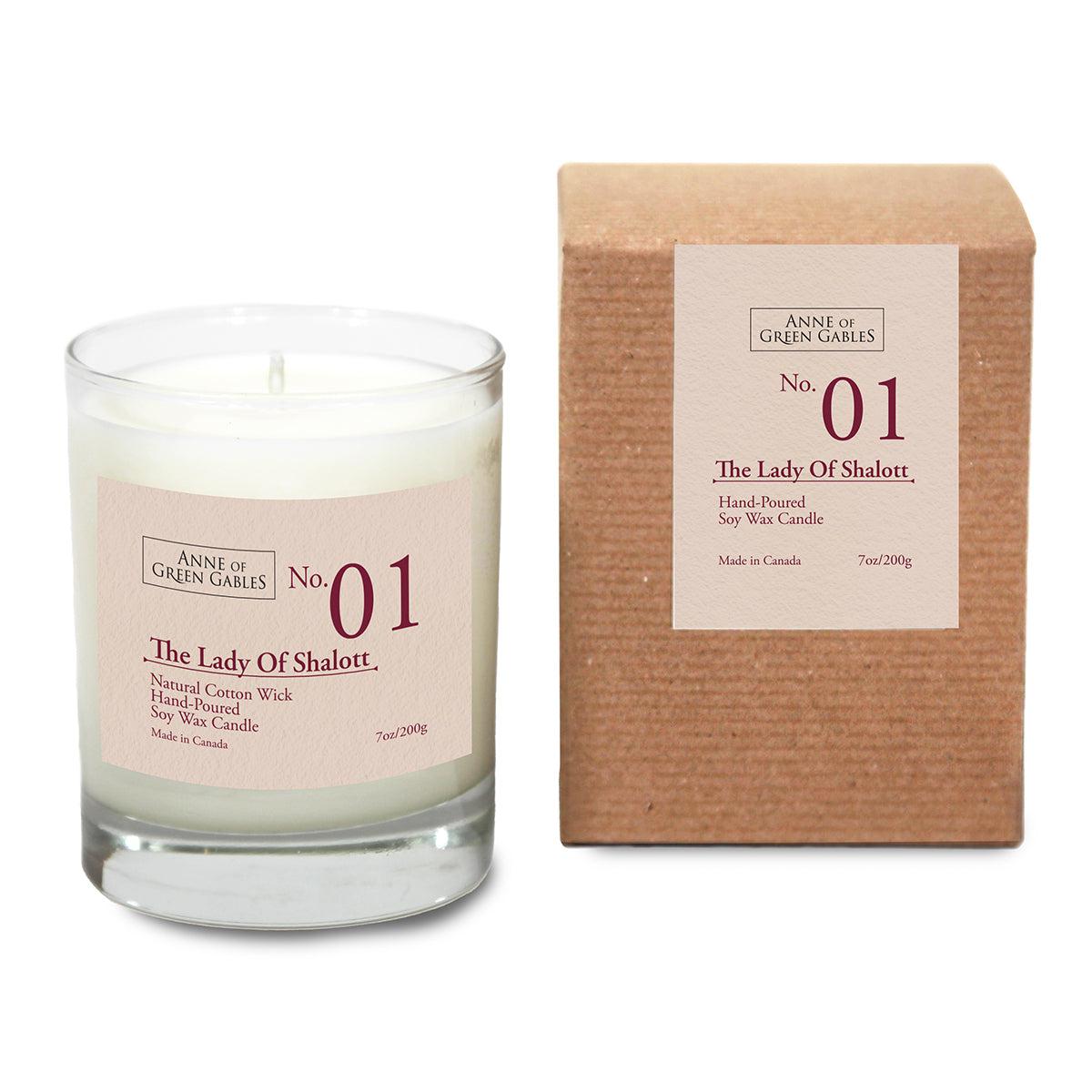 "The Lady of Shalott" Candle