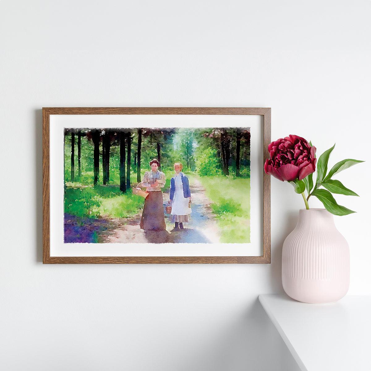 "Tomorrow Is Always Fresh" Limited Edition Watercolor Print