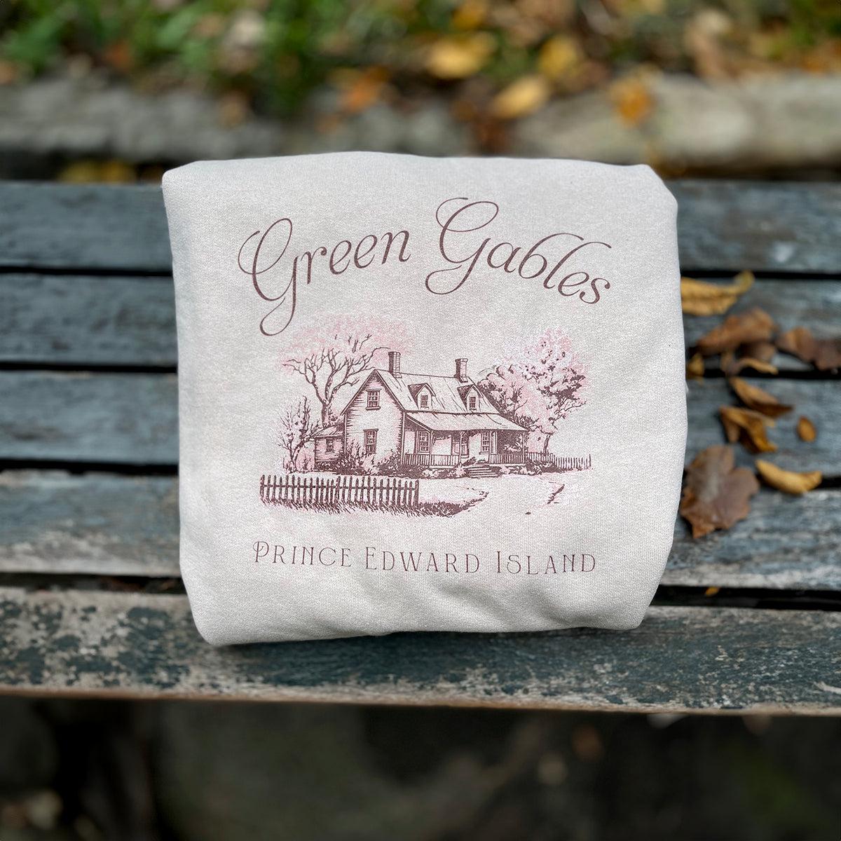 Vintage Green Gables Illustration Sweatshirt
