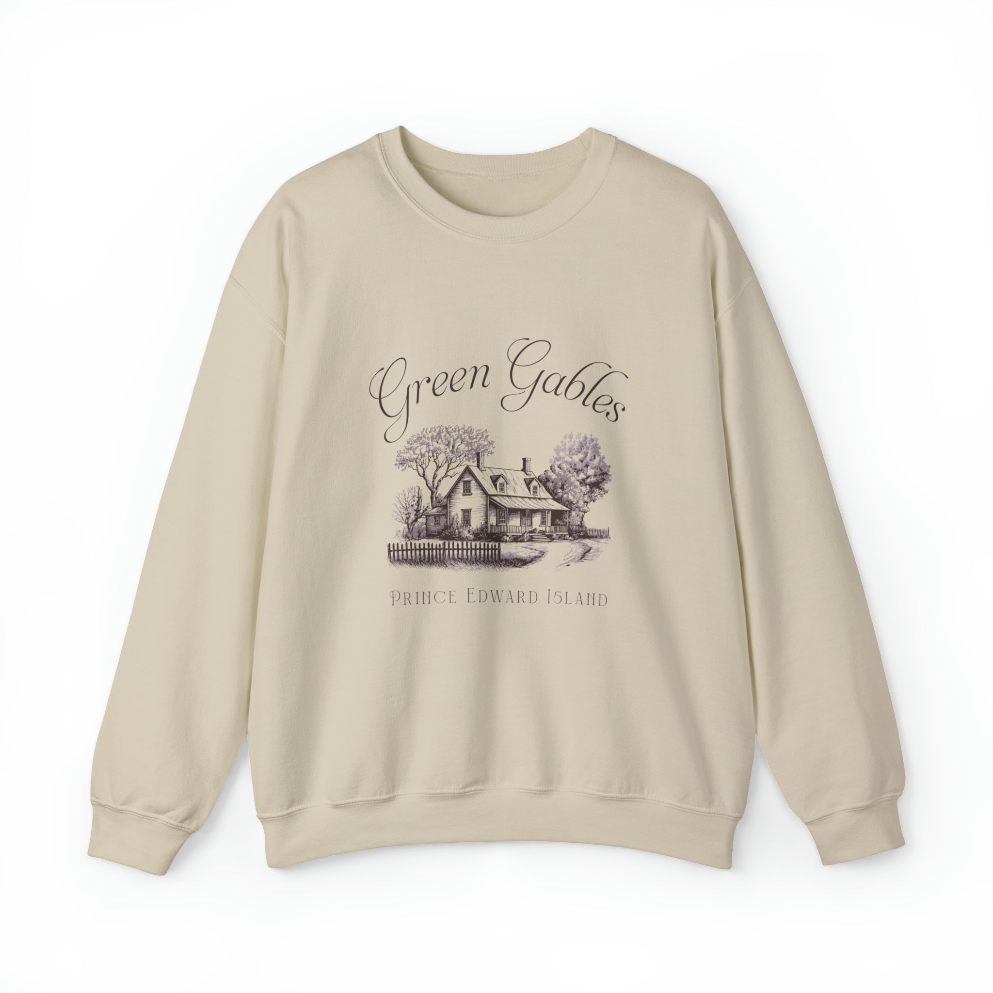 Vintage Green Gables Illustration Sweatshirt