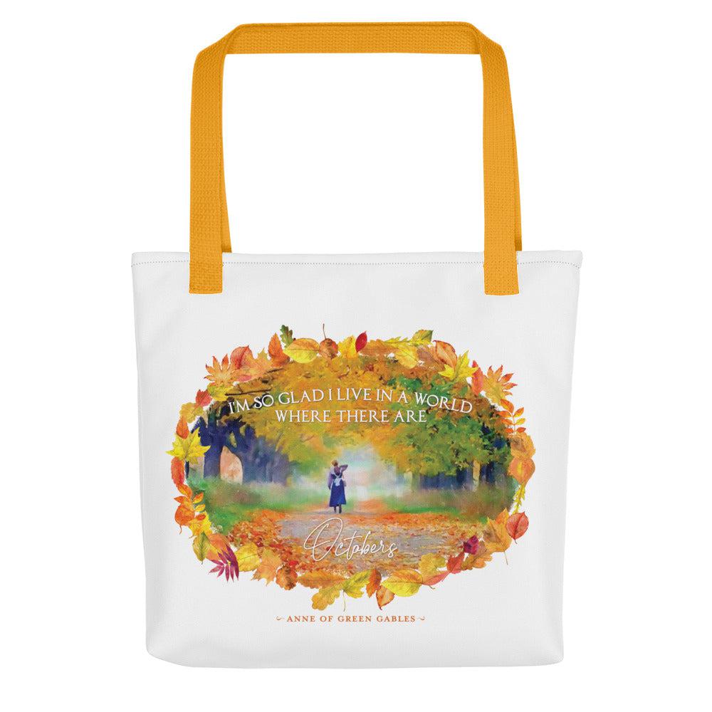 SAYINGS PRINTED CANVAS TOTE BAG