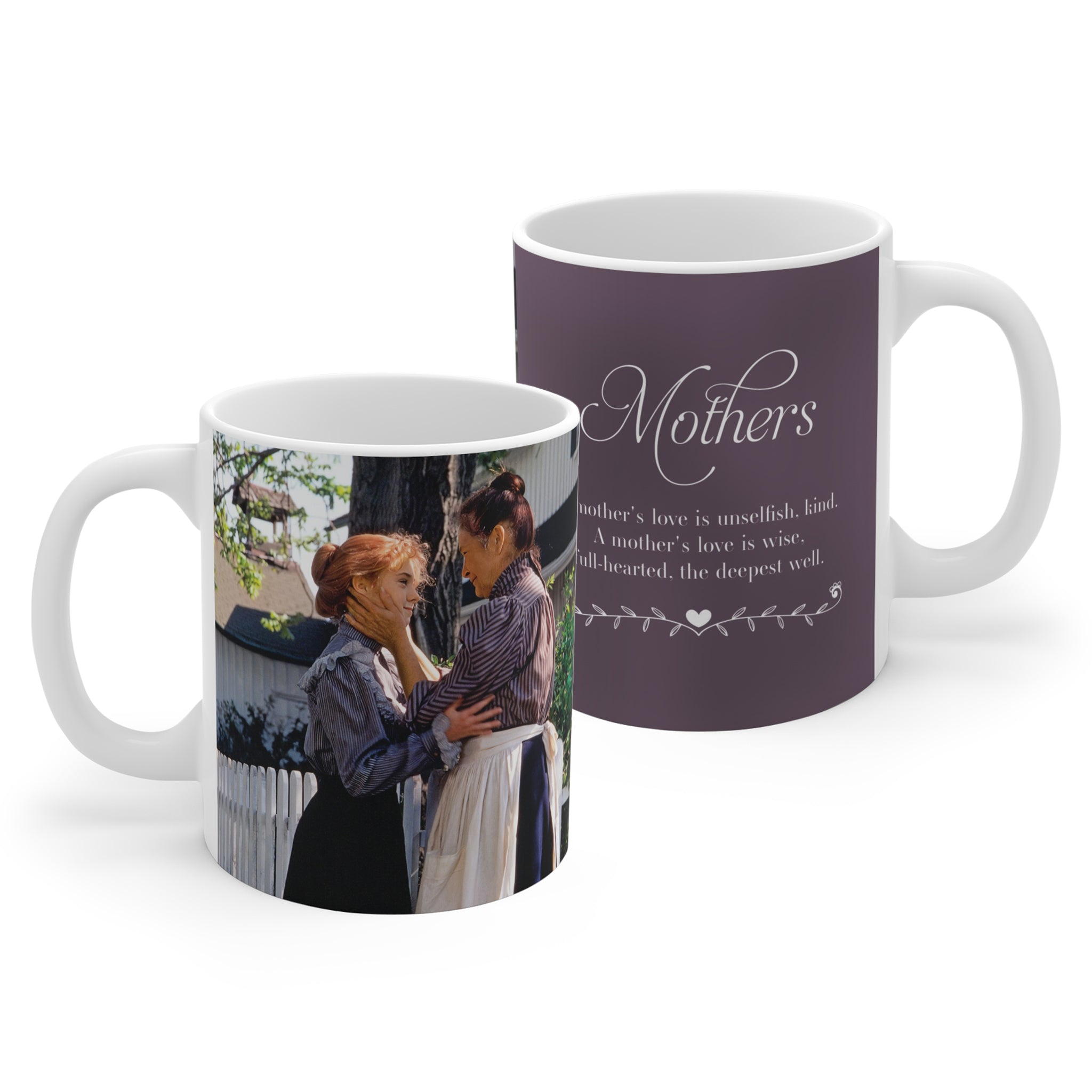 Mother's Love Mug - Plum Colored