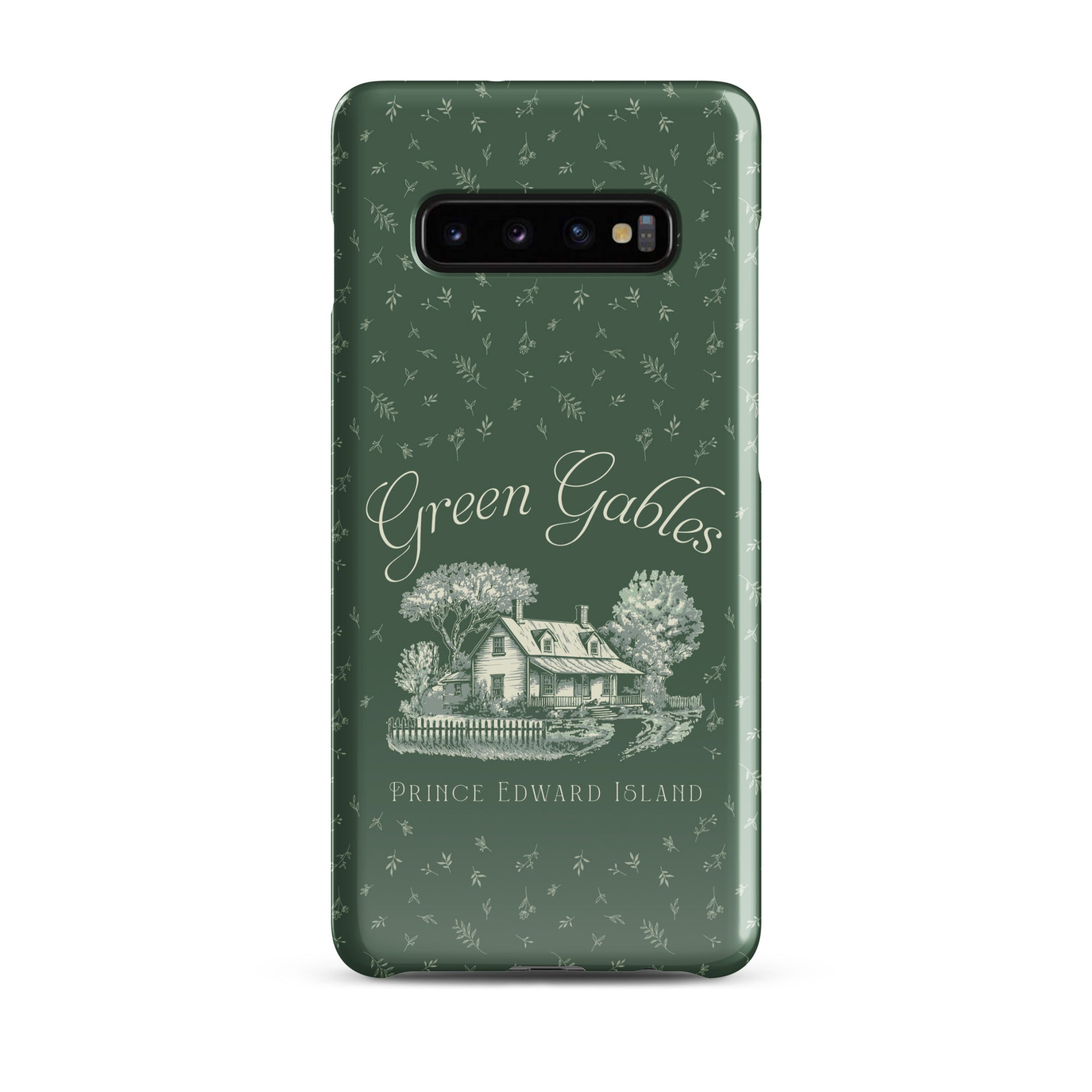 Vintage Green Gables Illustration Samsung Case