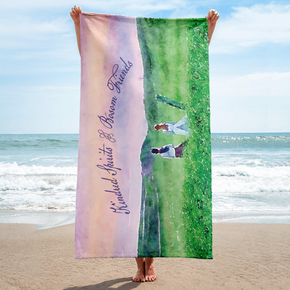 Kindred Spirits * Bosom Friends Beach Towel