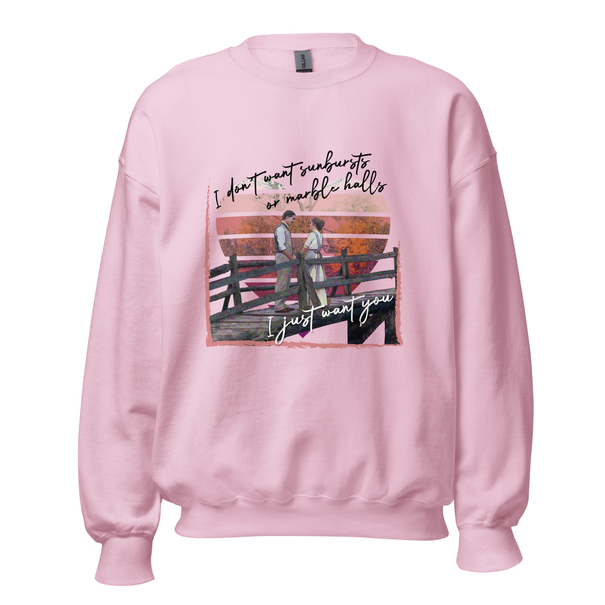 "I Just Want You!" Graphic Sweatshirt