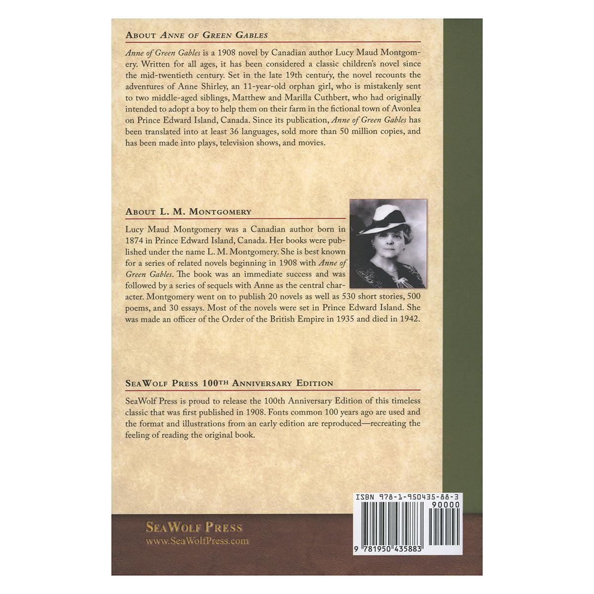 Anne of Green Gables Paperback Novel-100th Anniversary Edition
