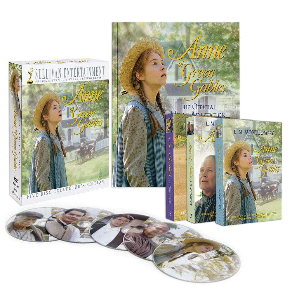 Anne of Green Gables: Three-Part DVD and Book Set
