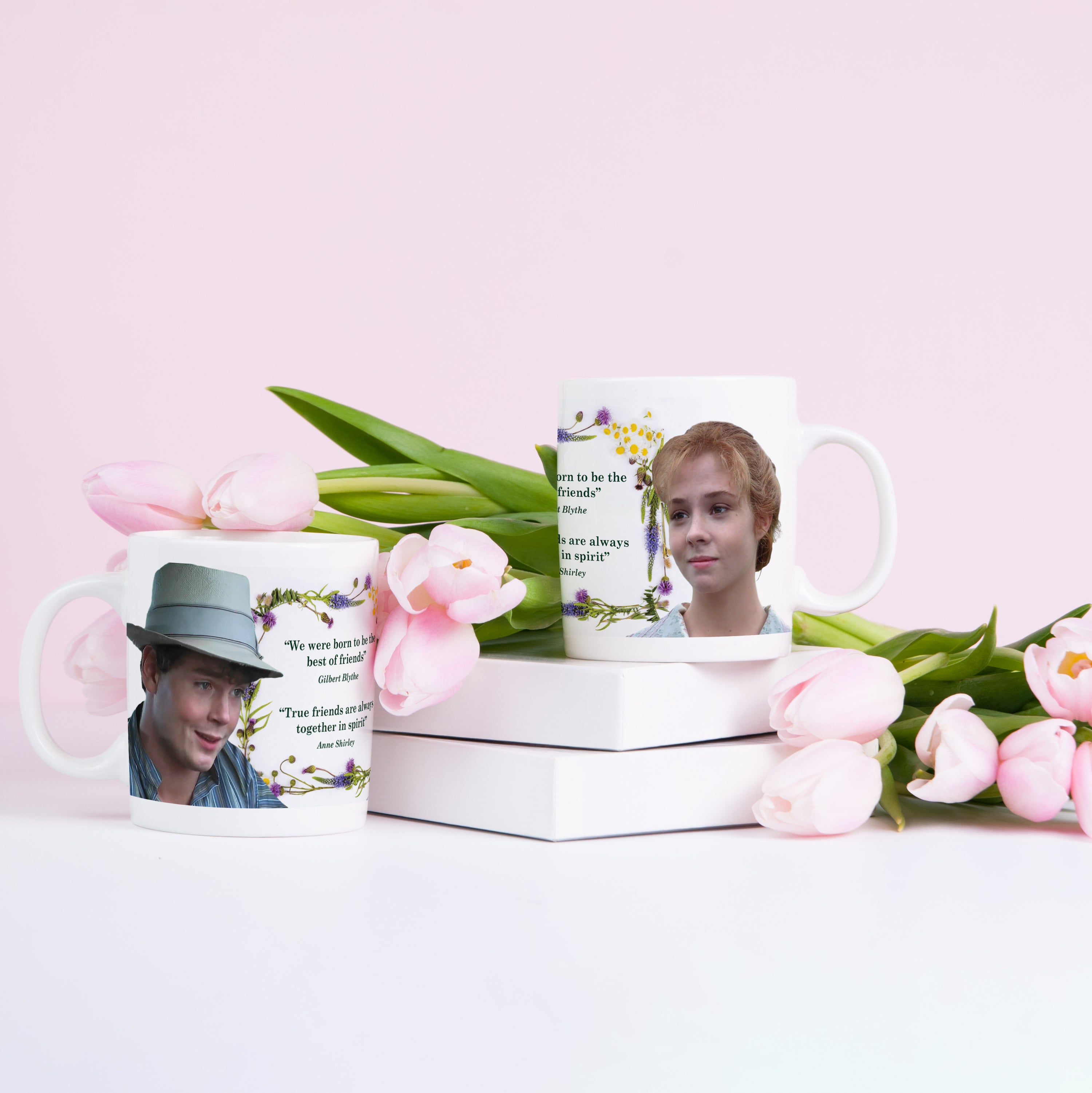 "Anne & Gilbert" Two Sided Friendship Mug