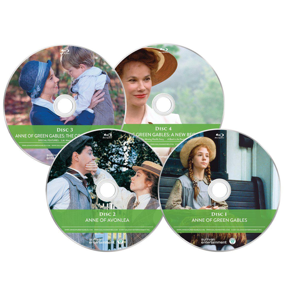 Anne of Green Gables Four-Part Blu-ray 4K Restoration Set (Best Quality Restoration)