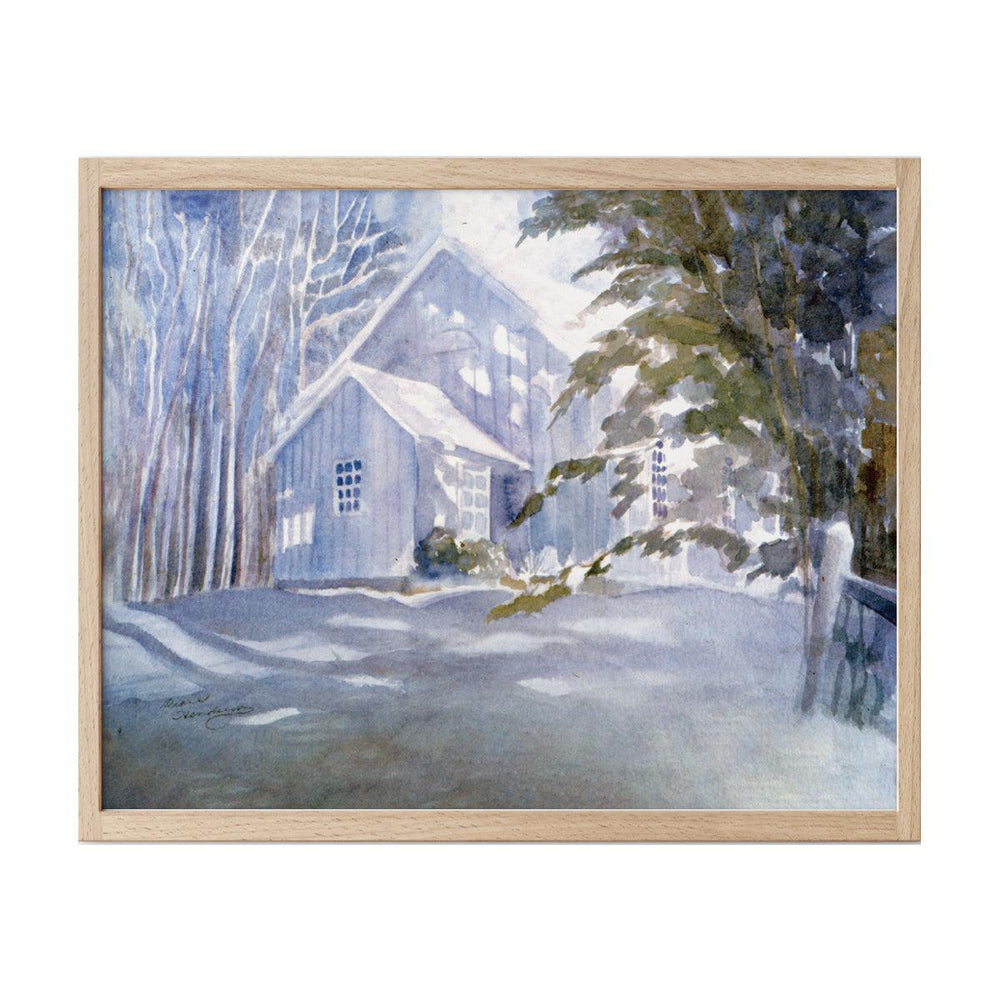 "Avonlea Church" By Diane Henderson, On Watercolor Paper