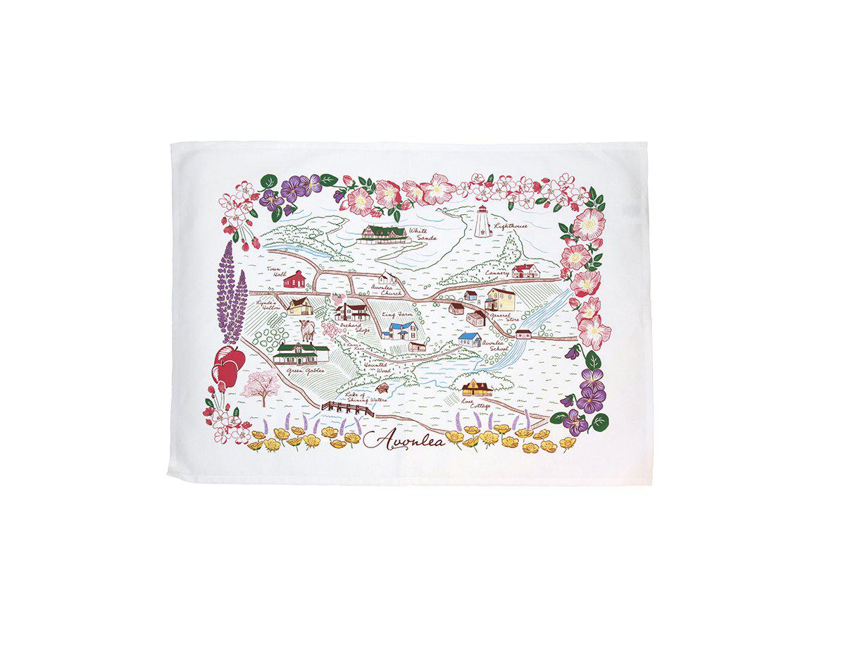 "Avonlea" Illustrated Tea Towel