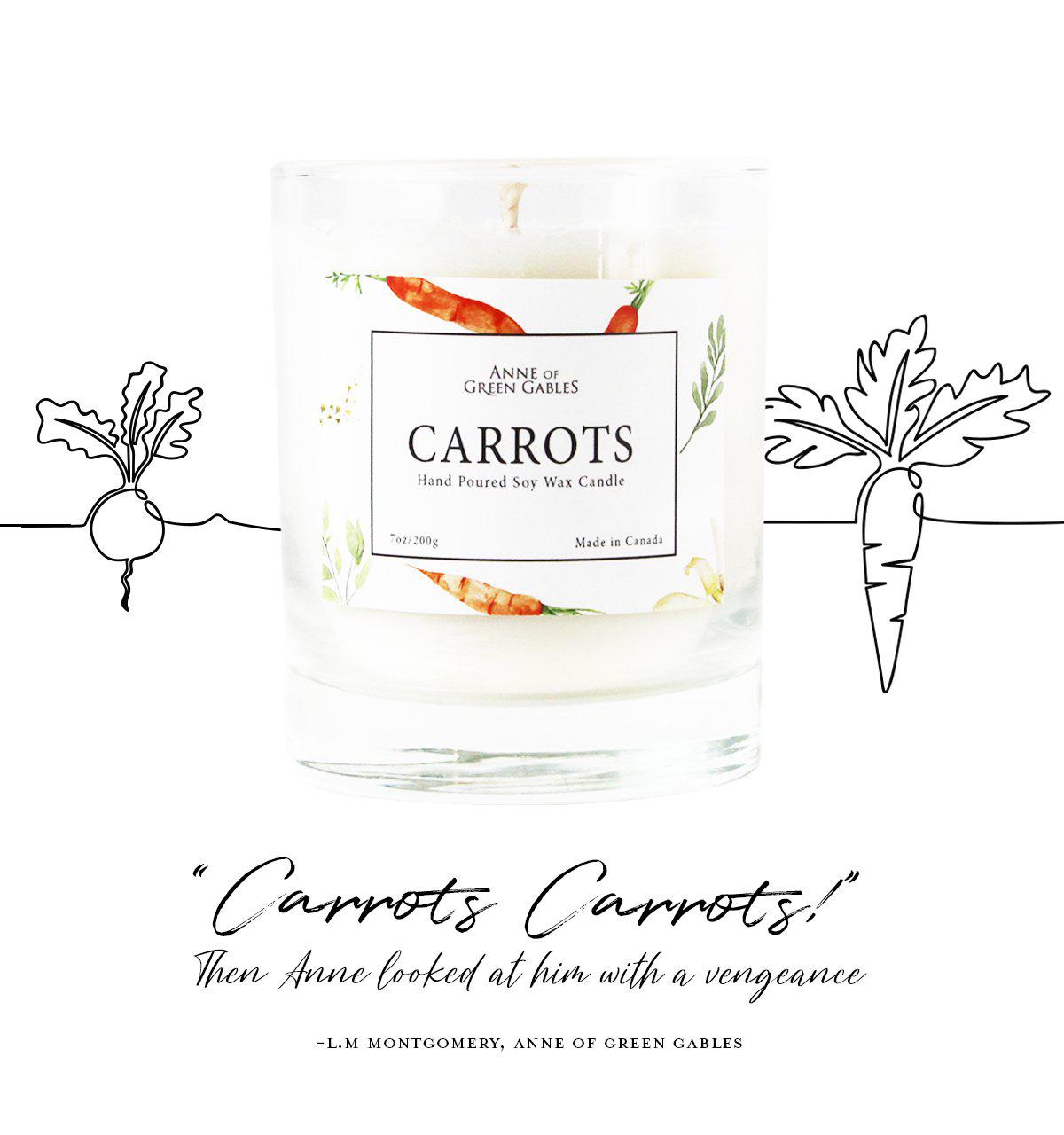 "Carrots" Candle