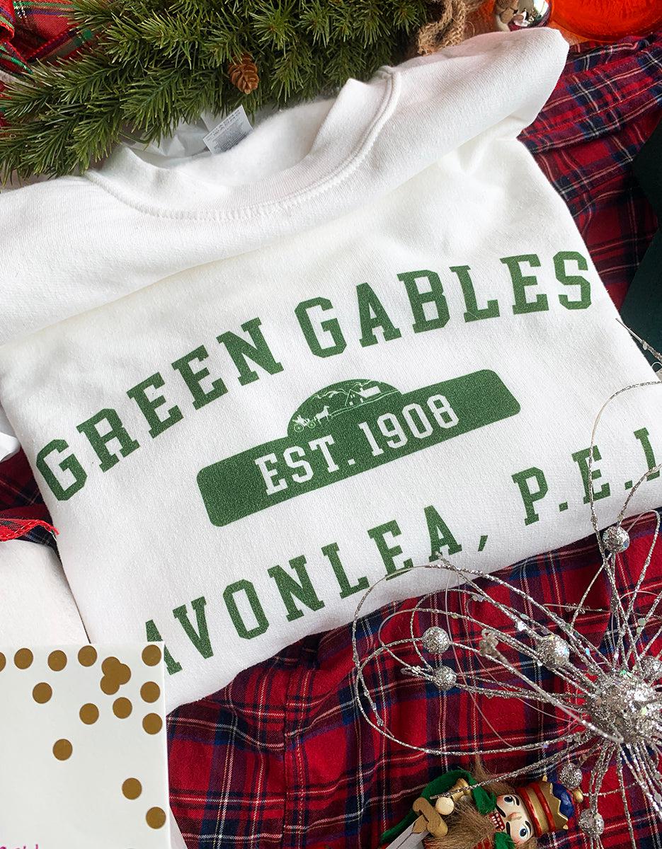 Green Gables College Crew Neck Sweatshirt