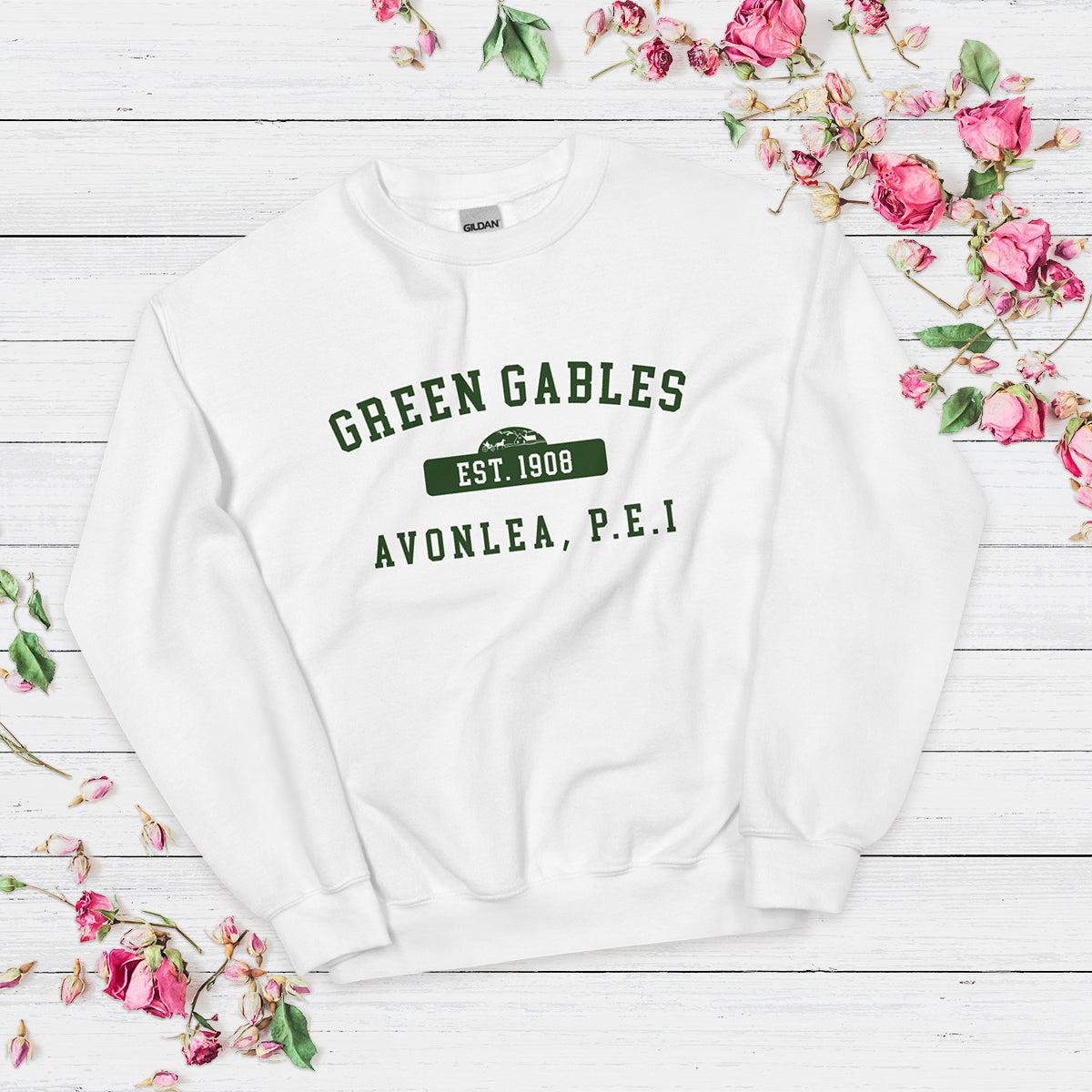Green Gables College Crew Neck Sweatshirt
