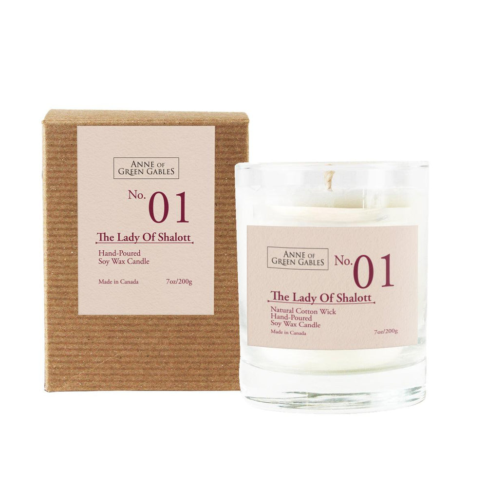 "The Lady of Shalott" Candle