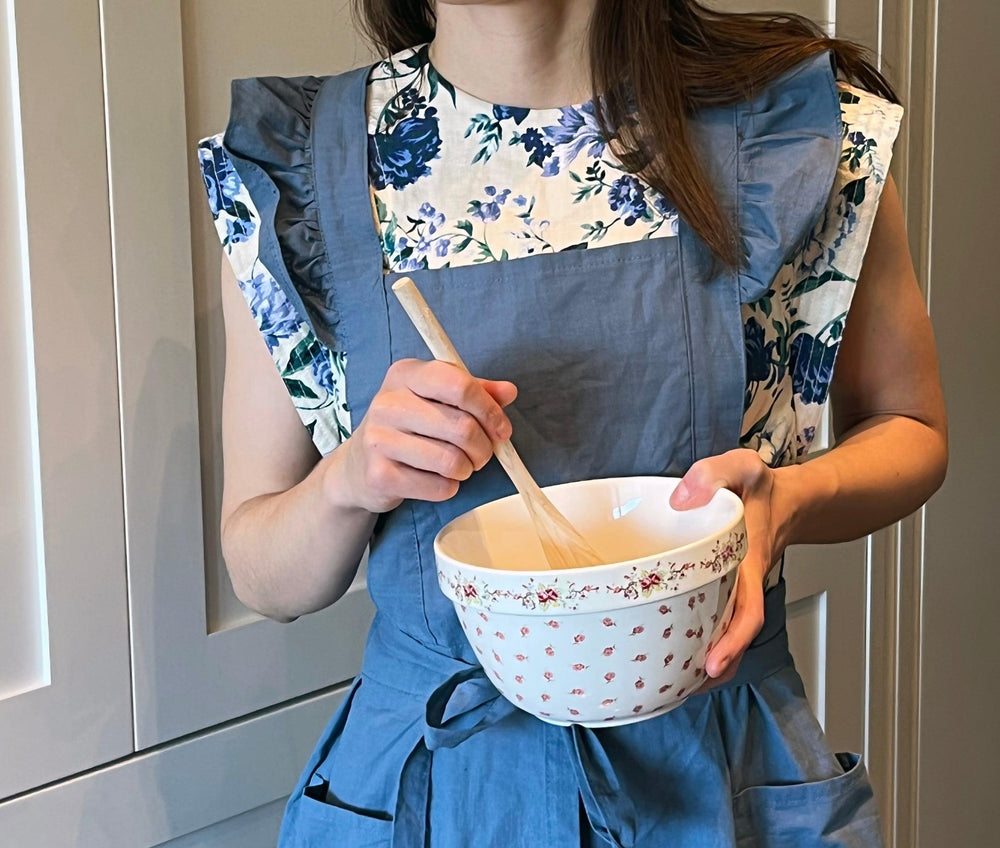 "Rose Cottage" Rustic 3 Bowl Set