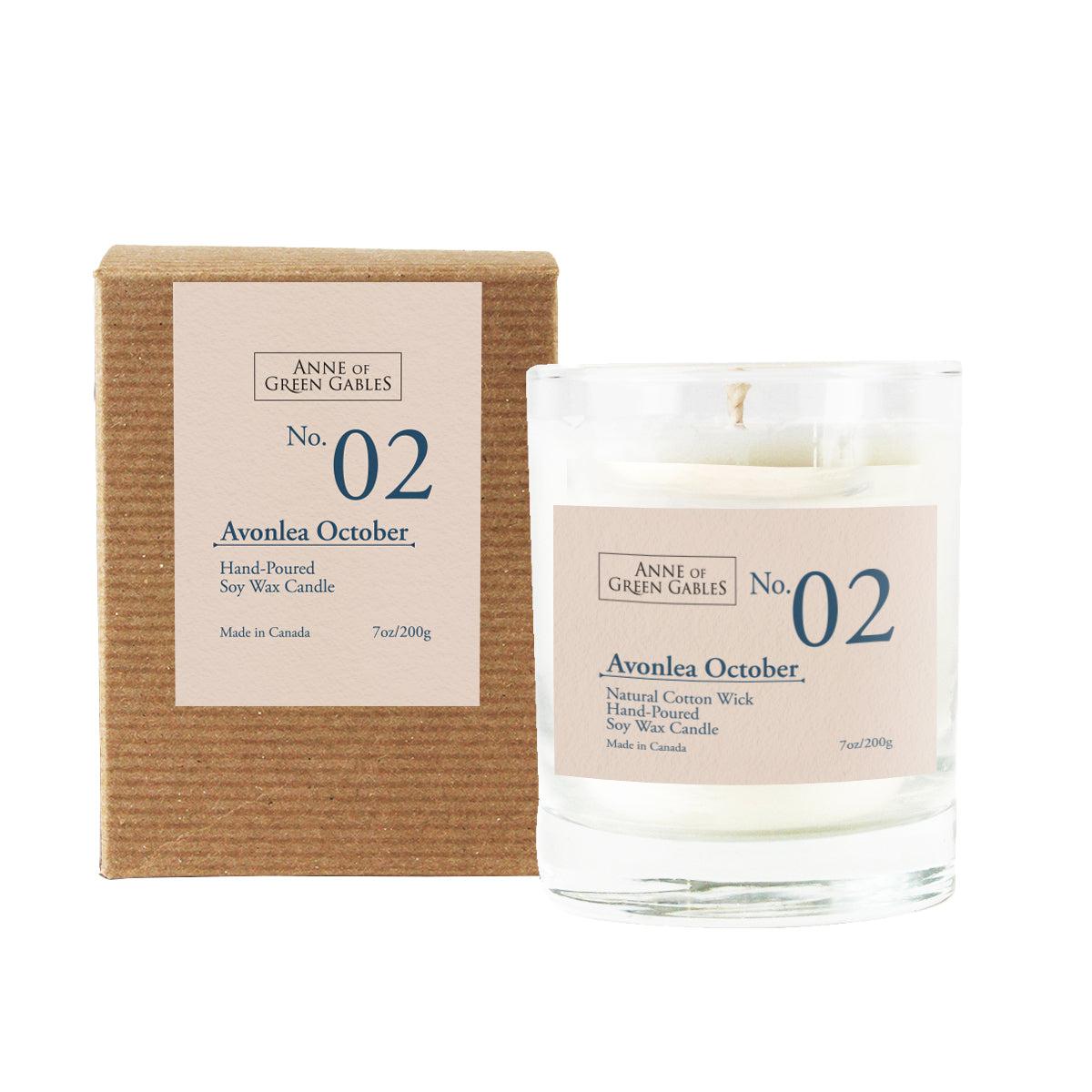 "Avonlea October" Candle