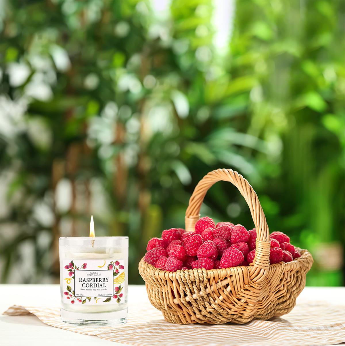 "Raspberry Cordial" Candle