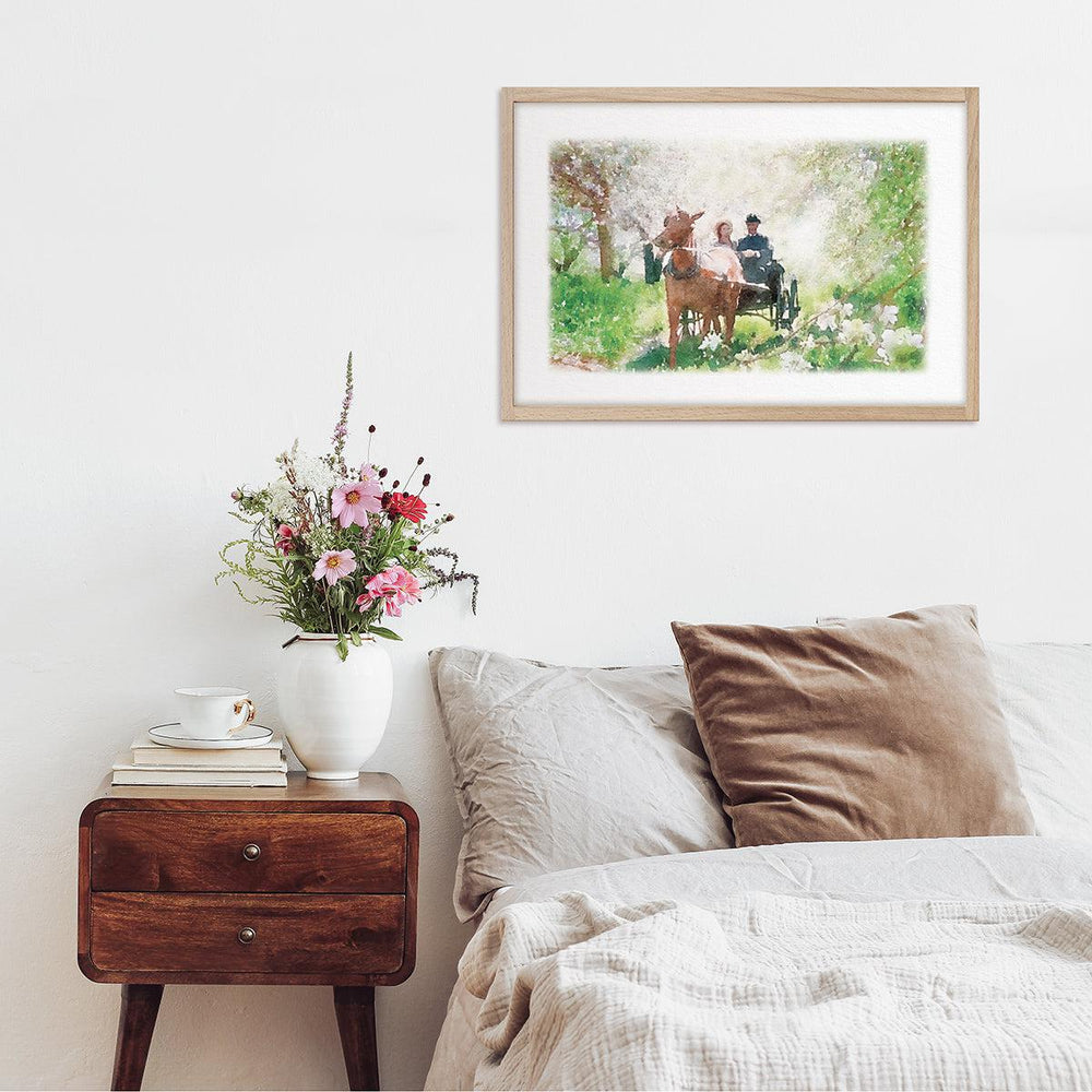 "White Way of Delight" Limited Edition Watercolor Print