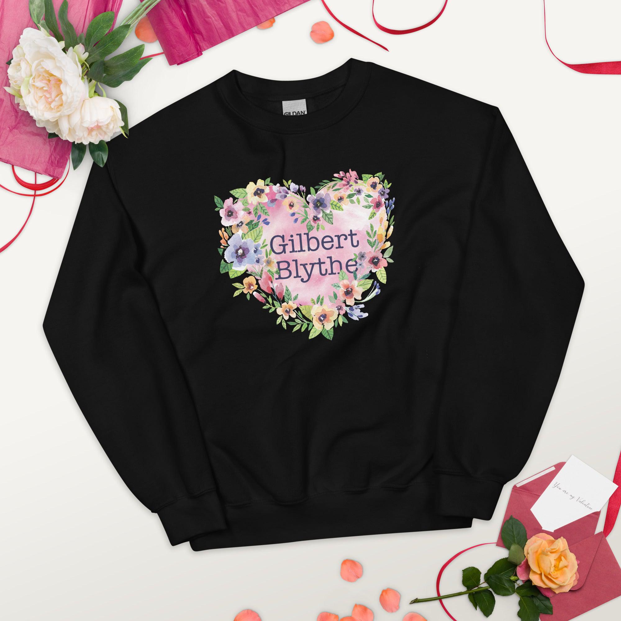 "Gilbert Blythe Forever Fan" Crew Neck Sweatshirt