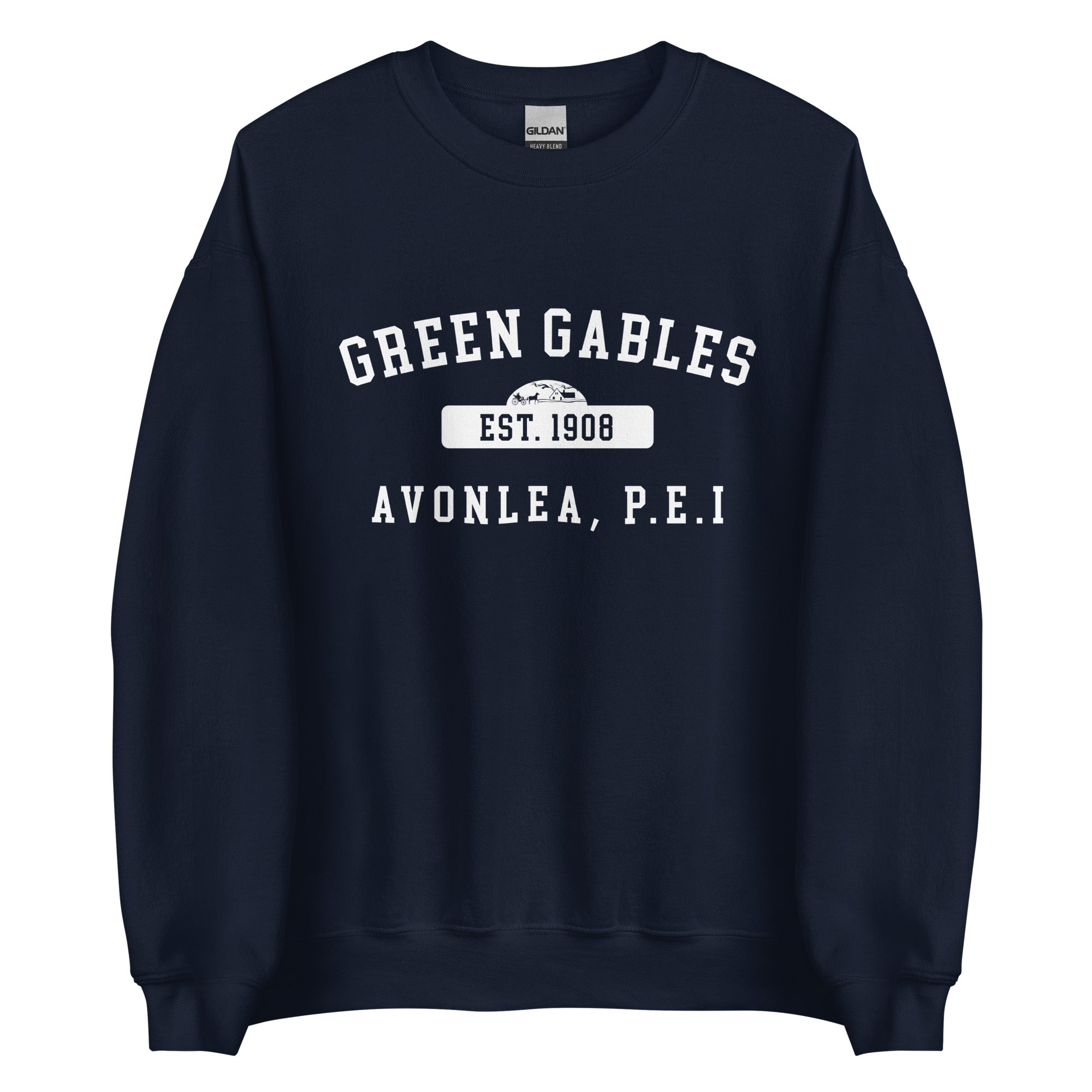 Green Gables College Crew Neck Sweatshirt