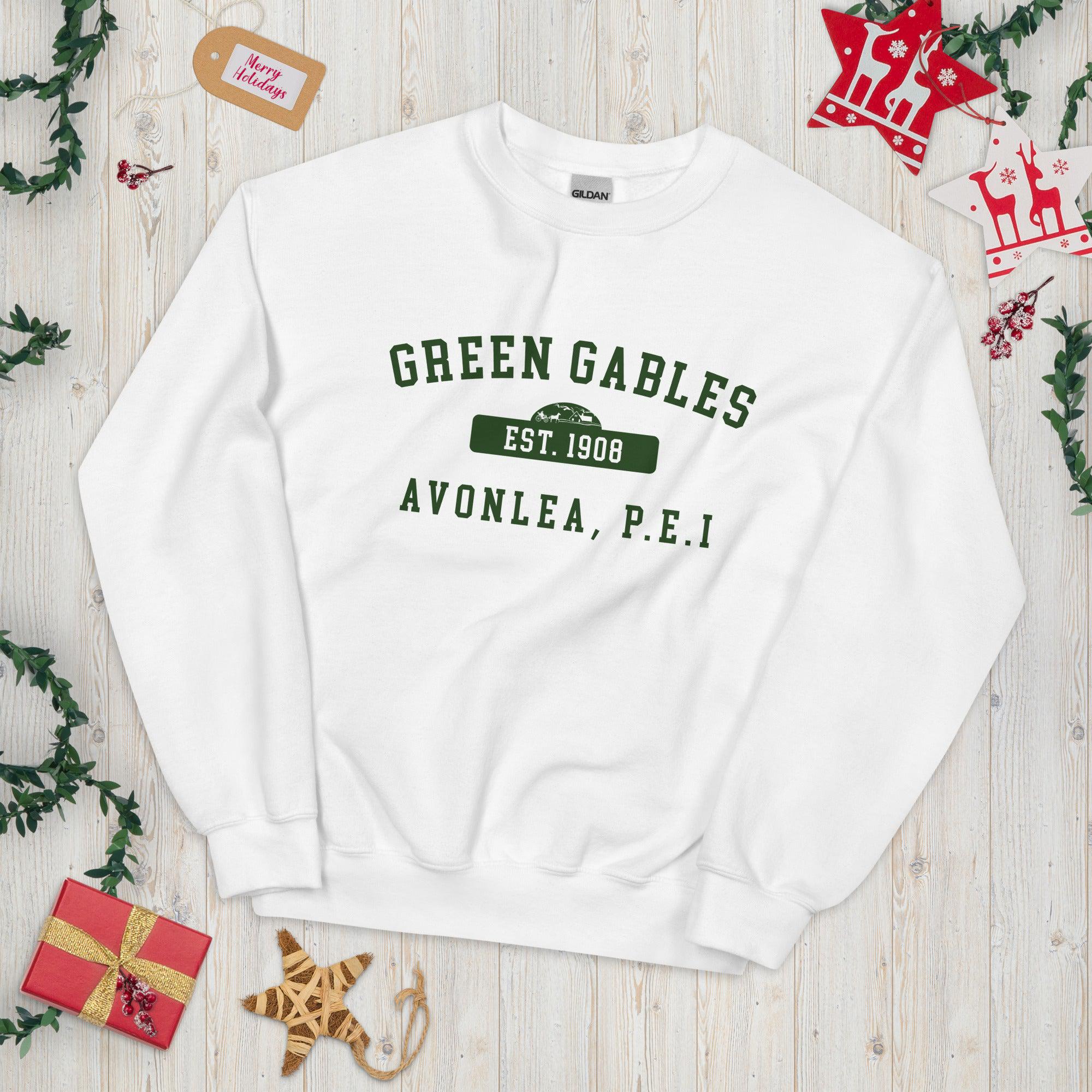 Green Gables College Crew Neck Sweatshirt