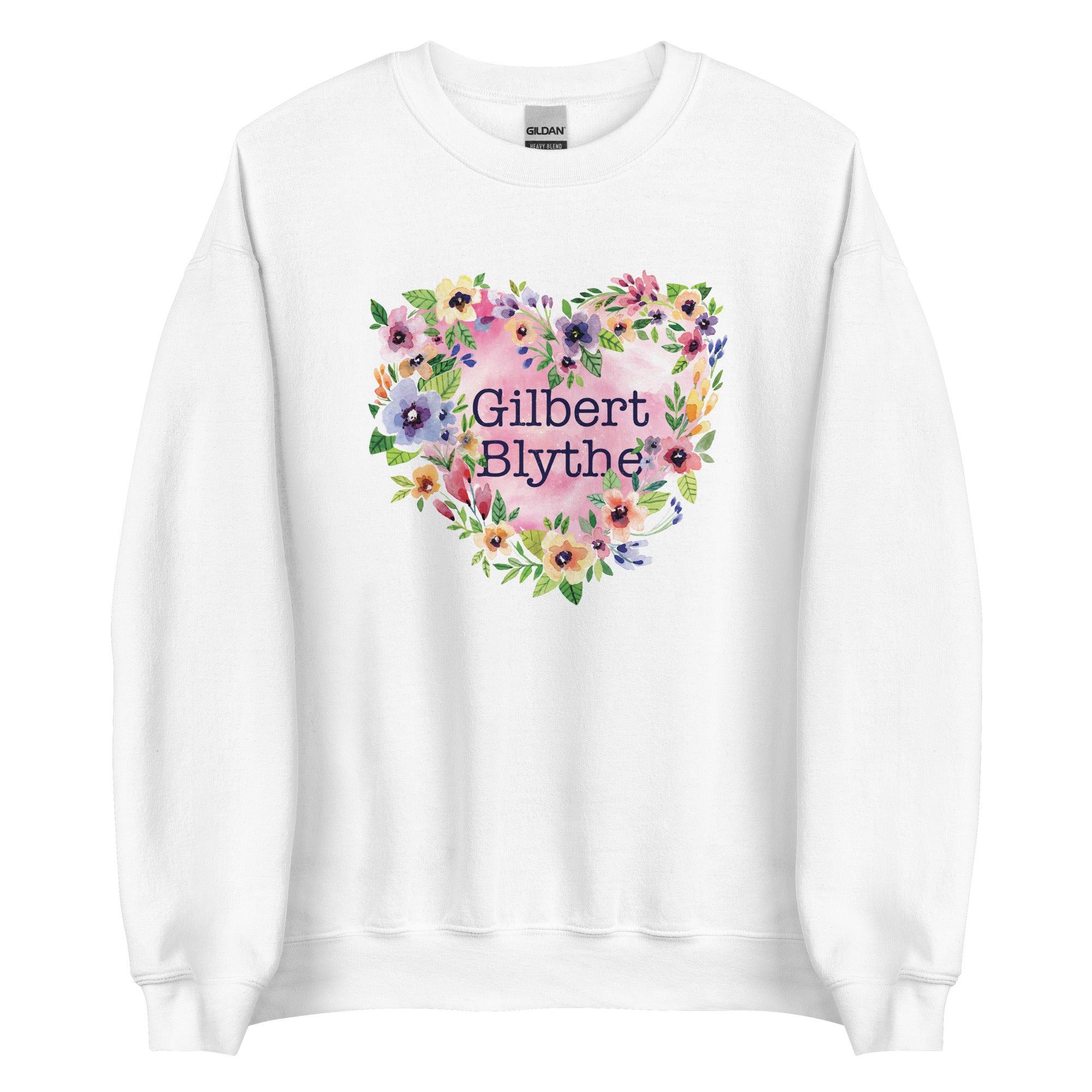 "Gilbert Blythe Forever Fan" Crew Neck Sweatshirt